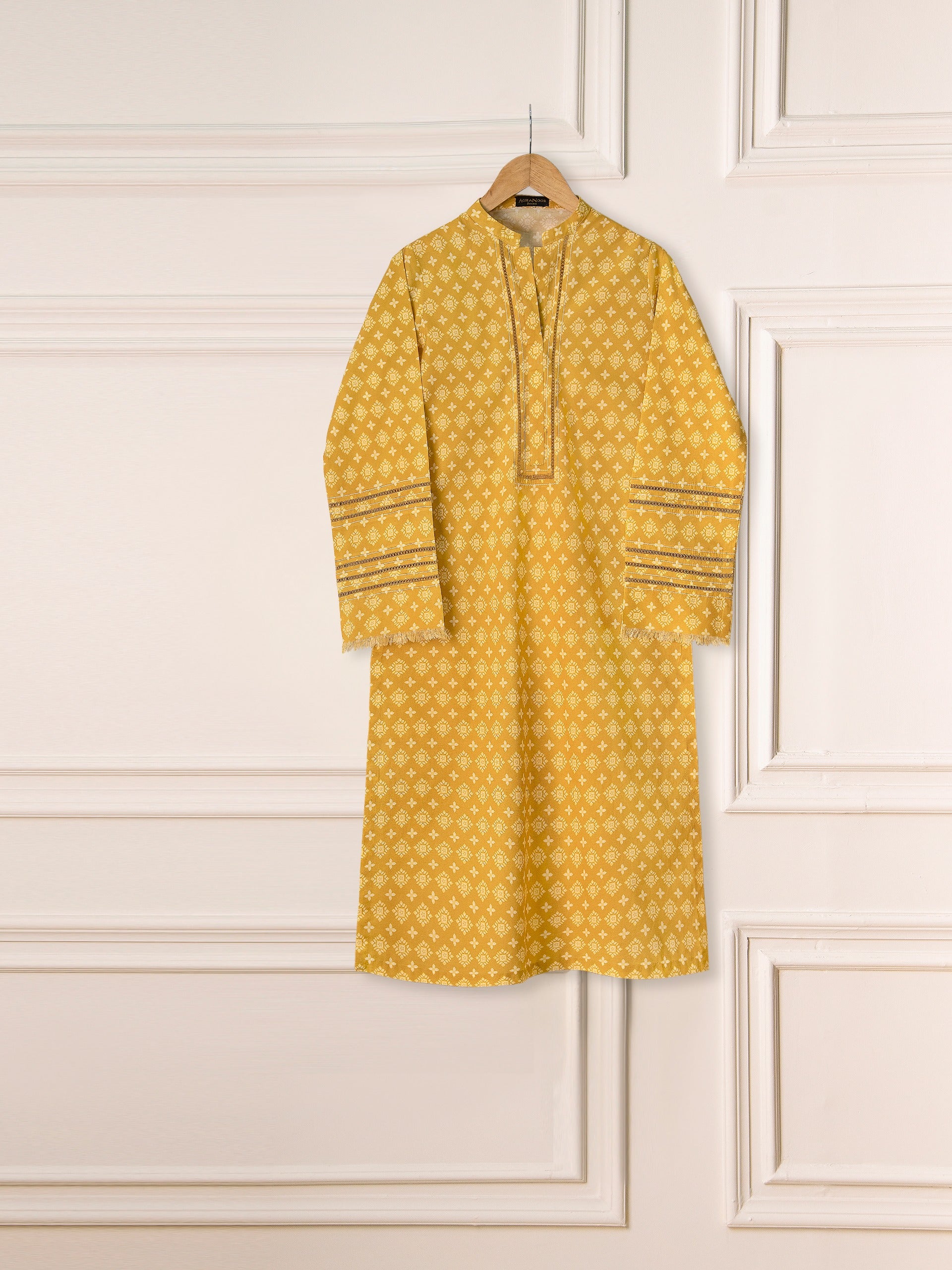 2 Piece - Digital Printed Cambric Suit S111260 - Image 2