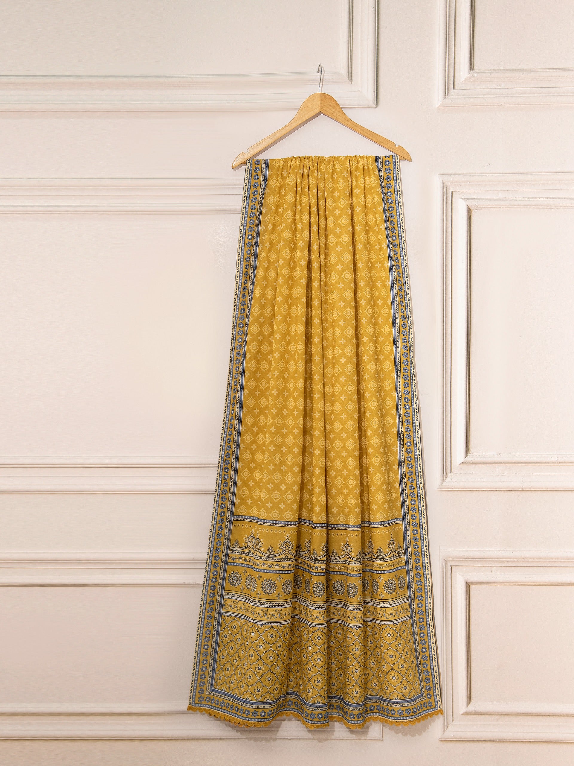 2 Piece - Digital Printed Cambric Suit S111289 - Image 7