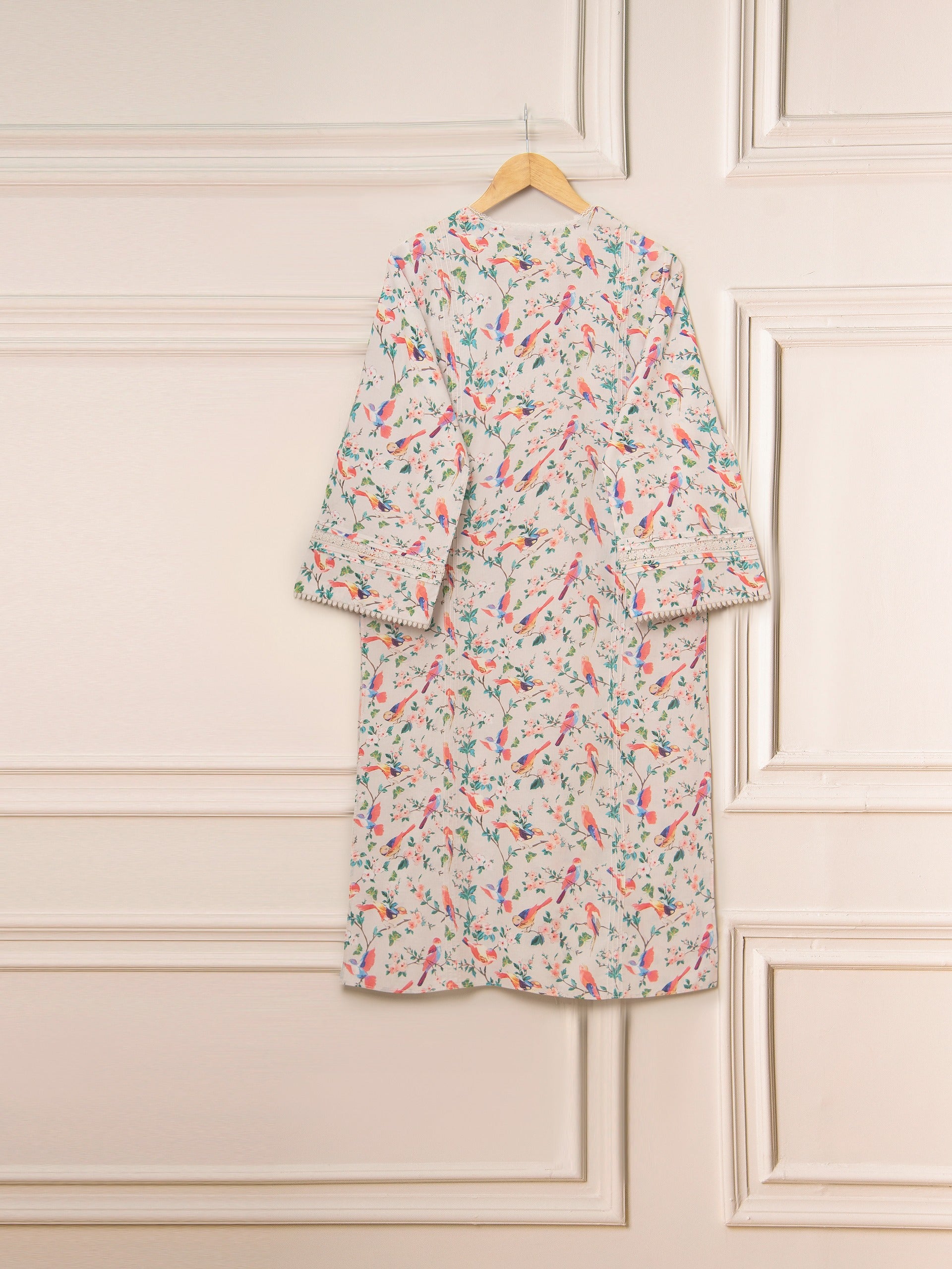 2 Piece - Digital Printed Cambric Suit S111320 - Image 5