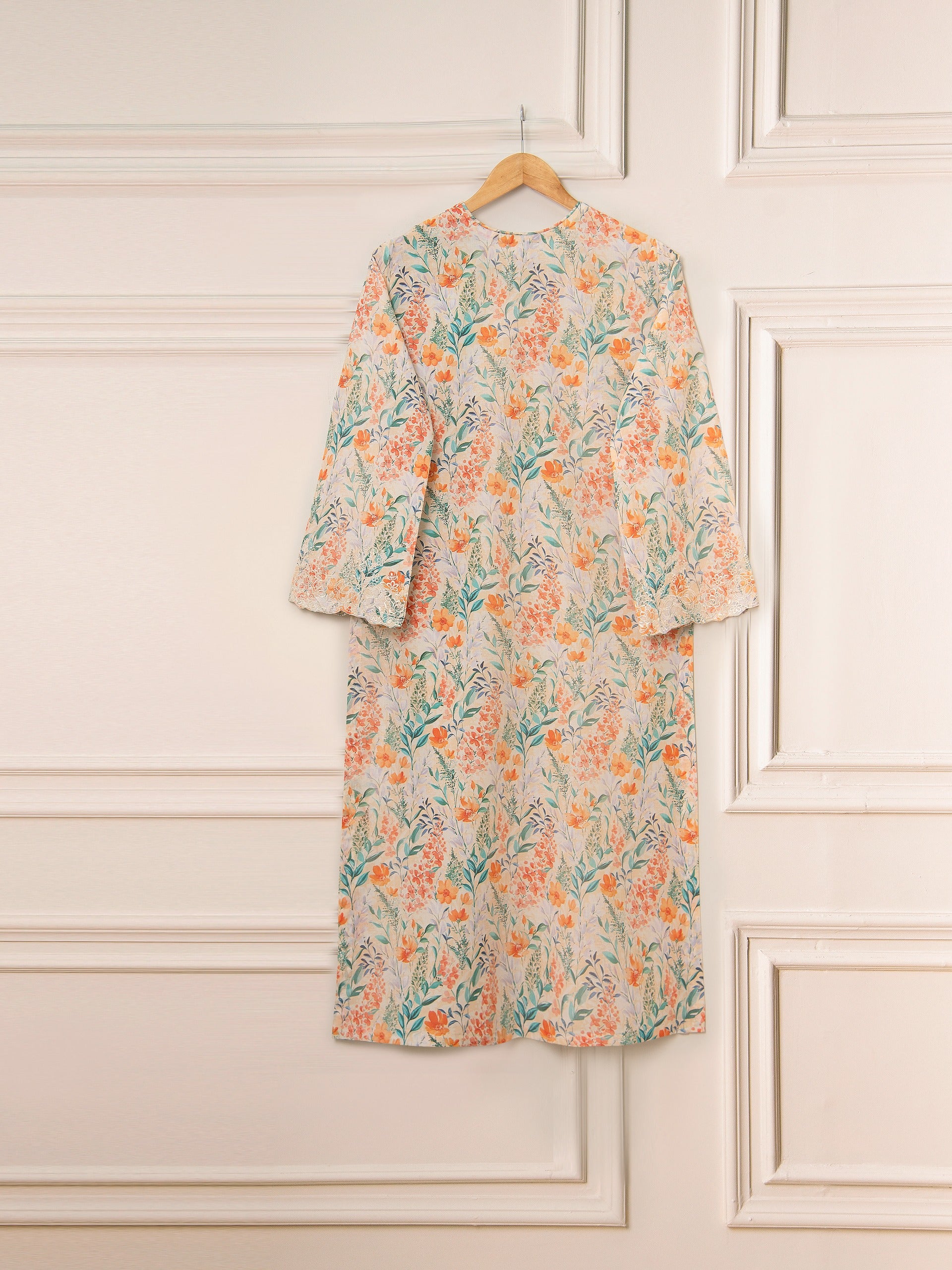 2 Piece - Digital Printed Cambric Suit S111321 - Image 5