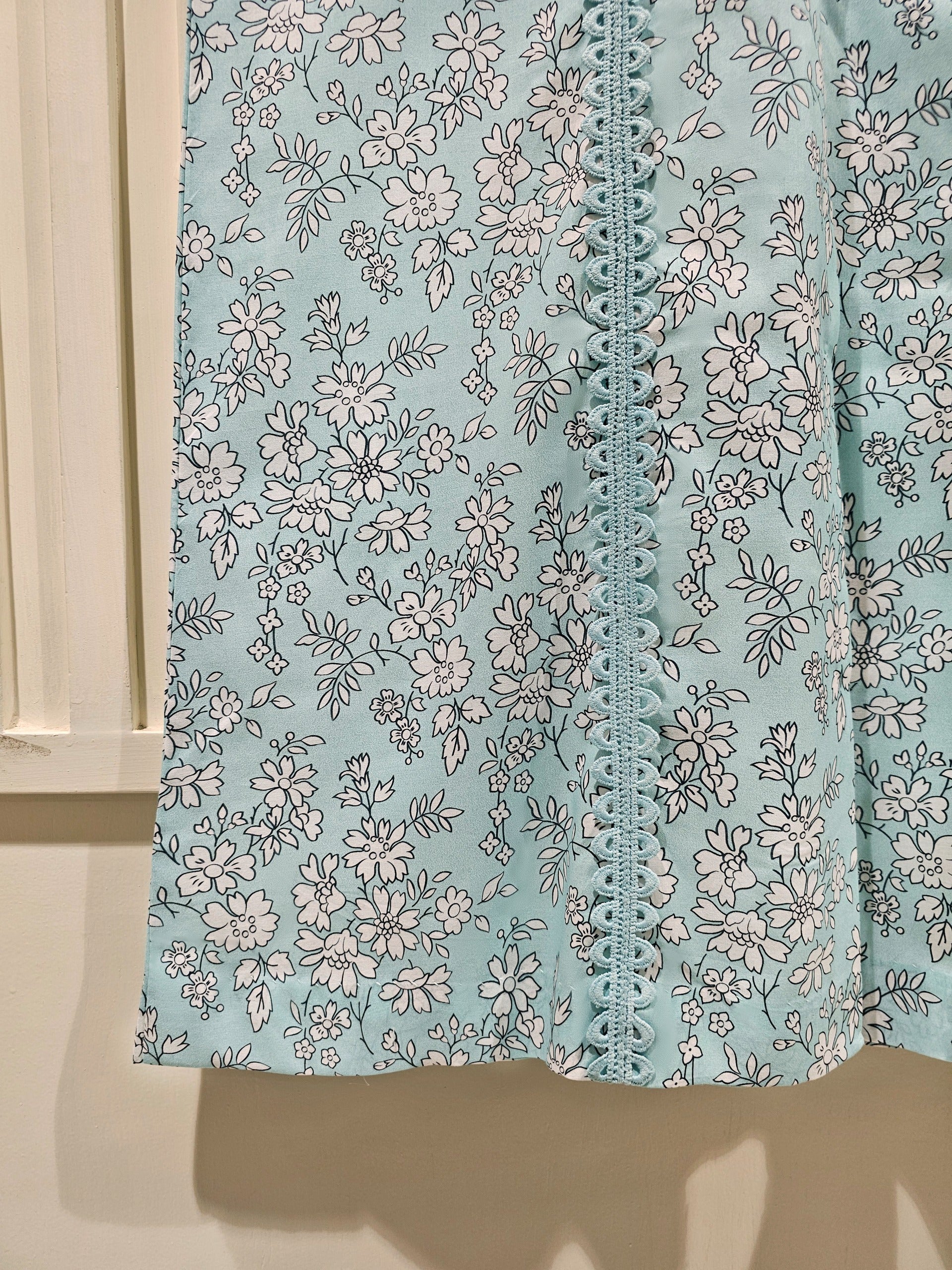 2 Piece - Digital Printed Cambric Suit S111323 - Image 3