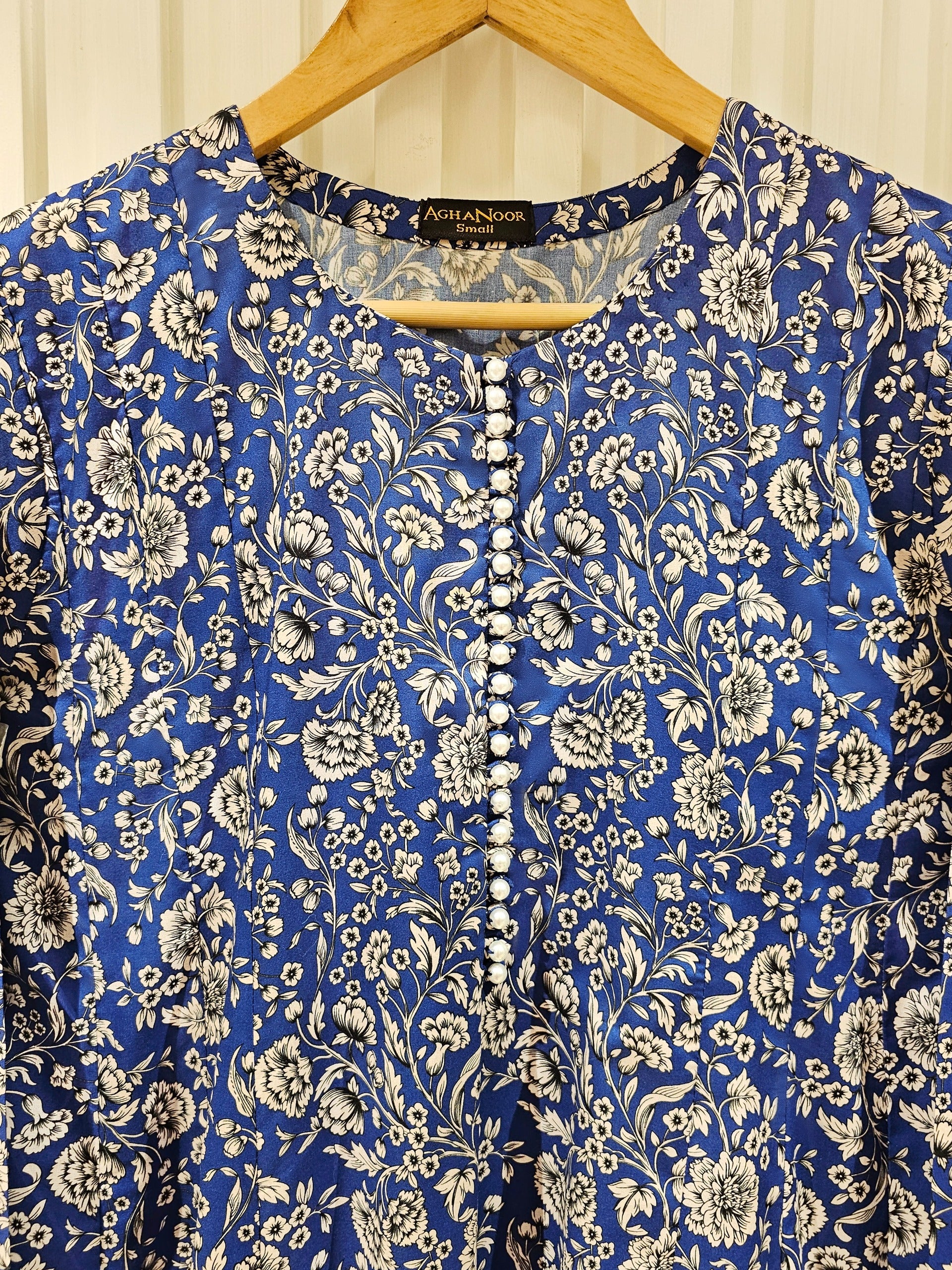 2 Piece - Digital Printed Lawn Frock S111363 - Image 3
