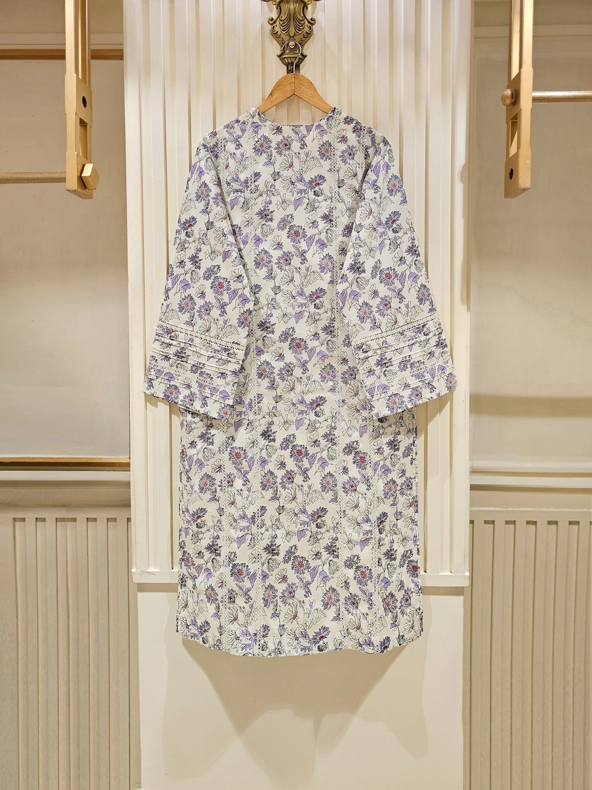 2 Piece - Digital Printed Lawn Suit S111374 - Image 4
