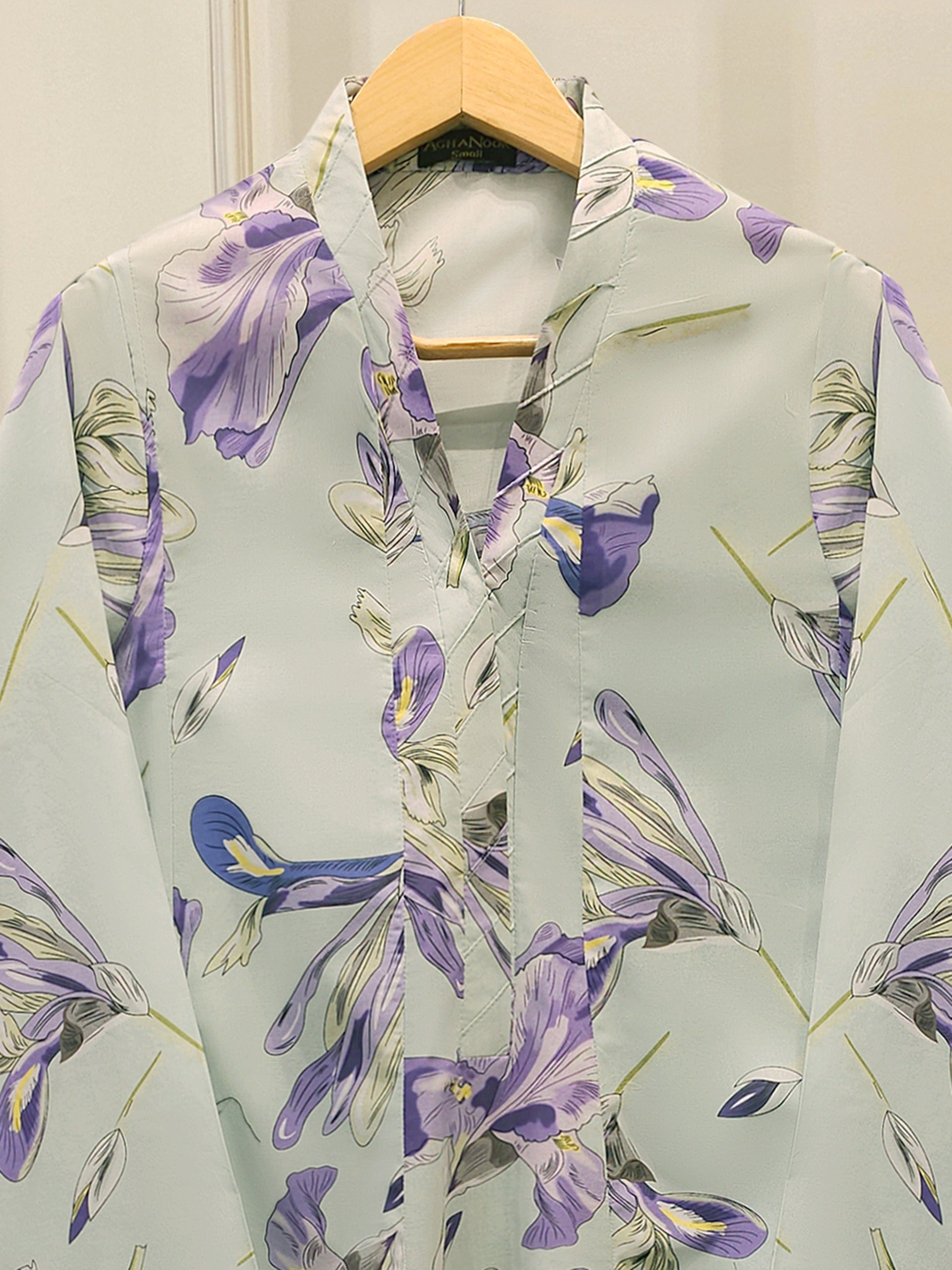 2 Piece - Digital Printed Cambric Suit S113062 - Image 2