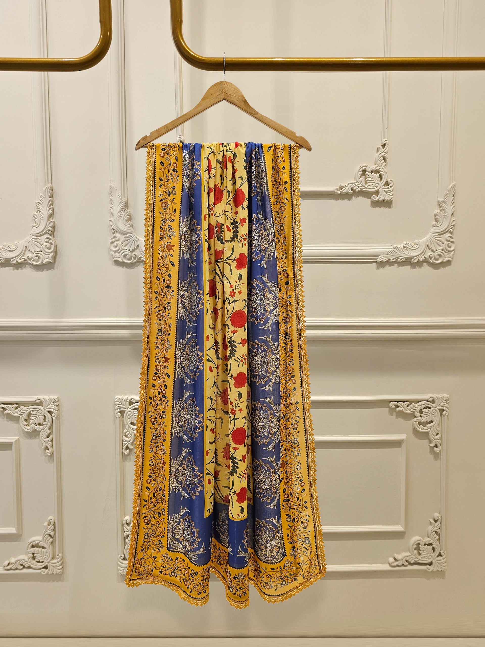 2 Piece - Digital Printed Embroidered Lawn Suit S111594 - Image 5