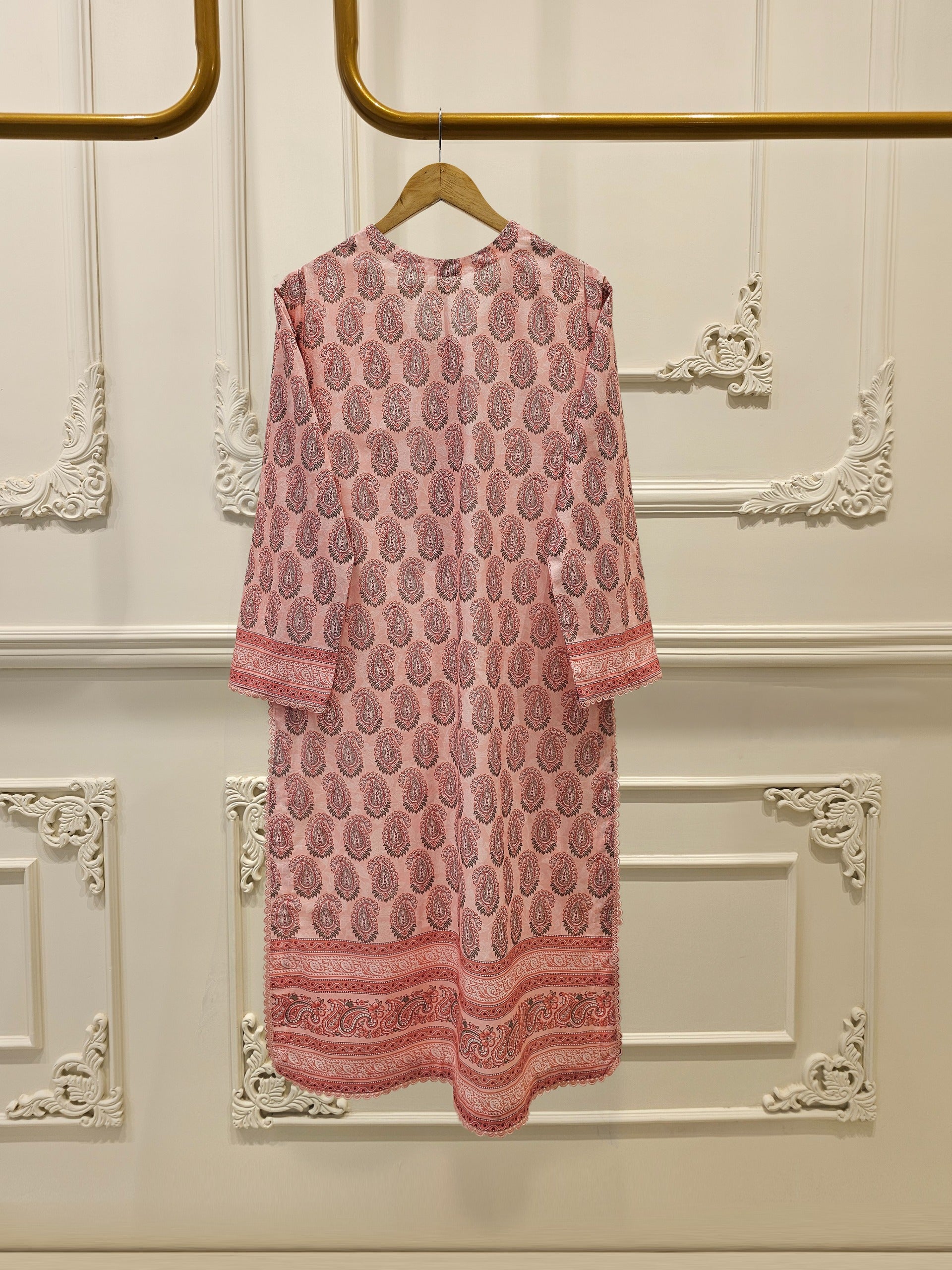 2 Piece - Digital Printed Embroidered Lawn Suit S111598 - Image 3