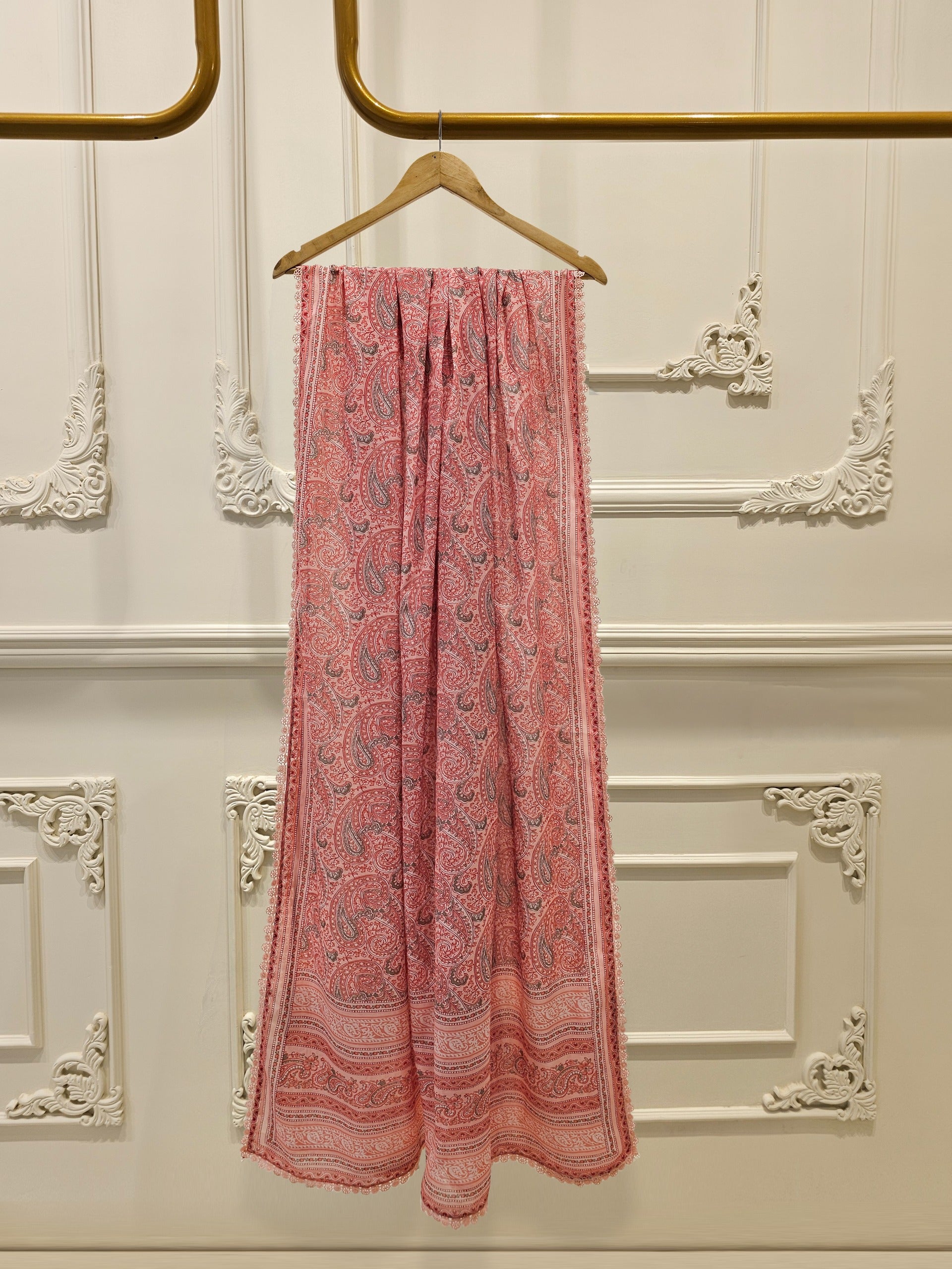 2 Piece - Digital Printed Embroidered Lawn Suit S111598 - Image 4