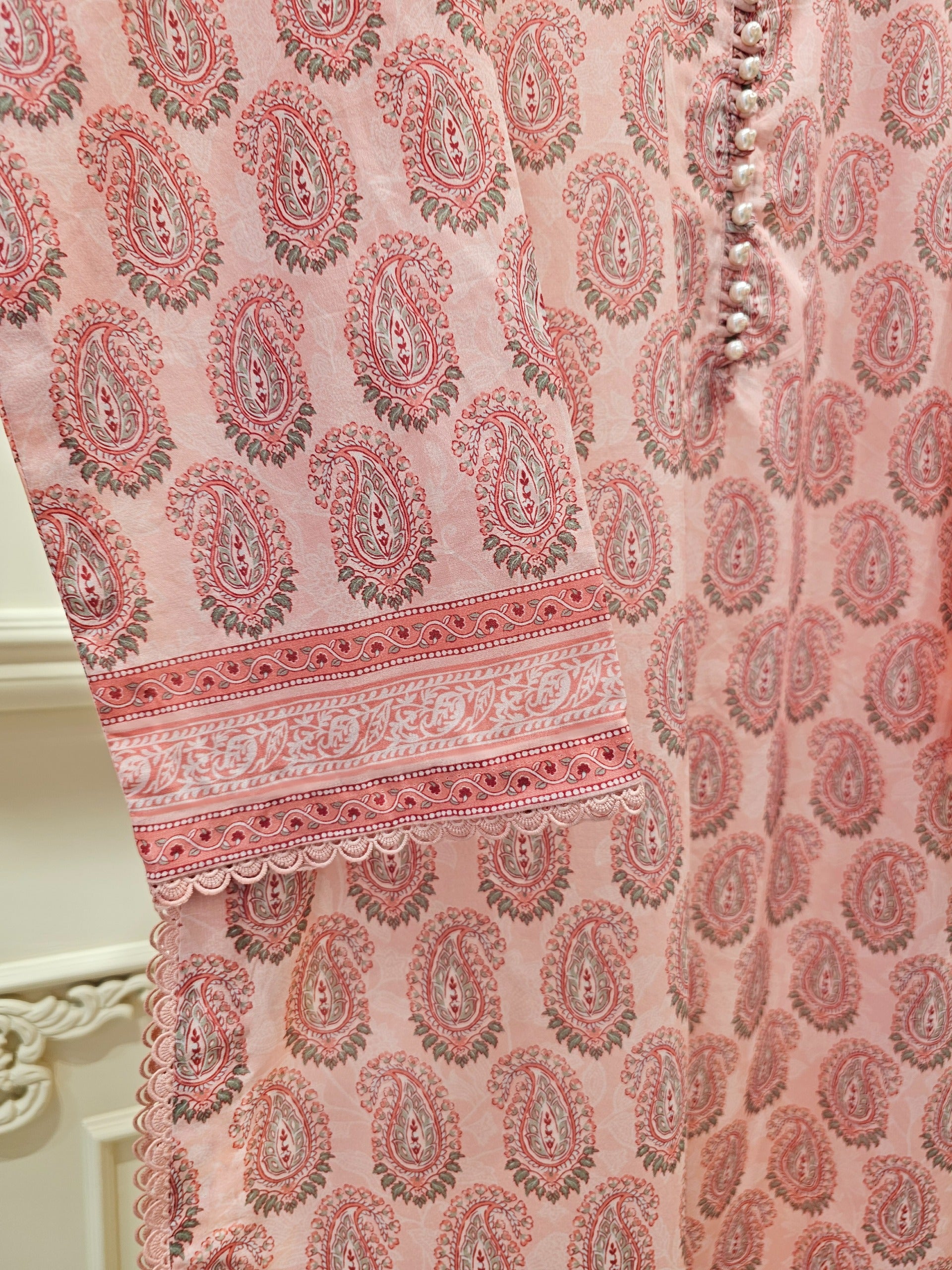 2 Piece - Digital Printed Embroidered Lawn Suit S111598 - Image 5