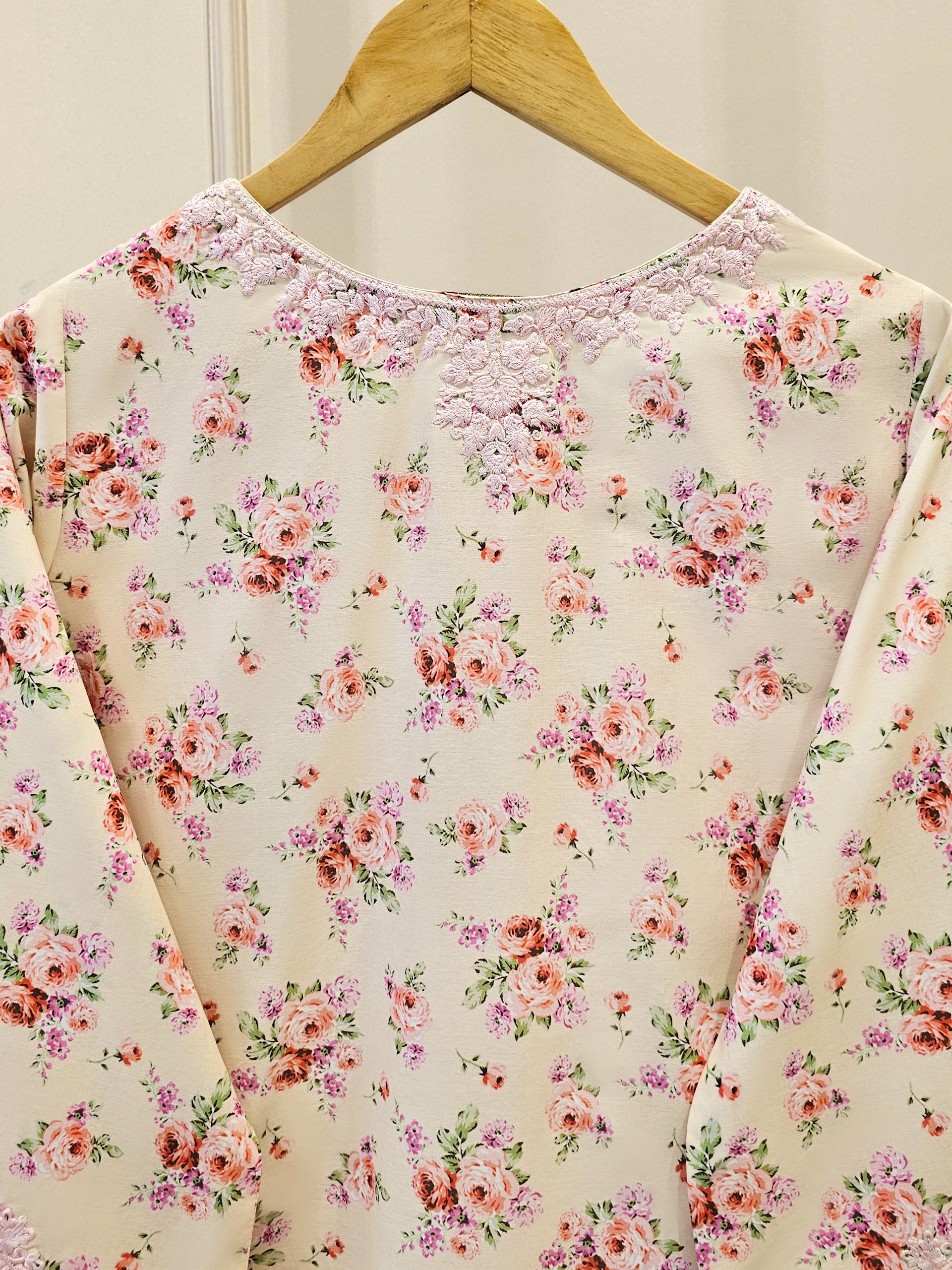 2 Piece - Digital Printed Embroidered Lawn Suit S111602 - Image 6