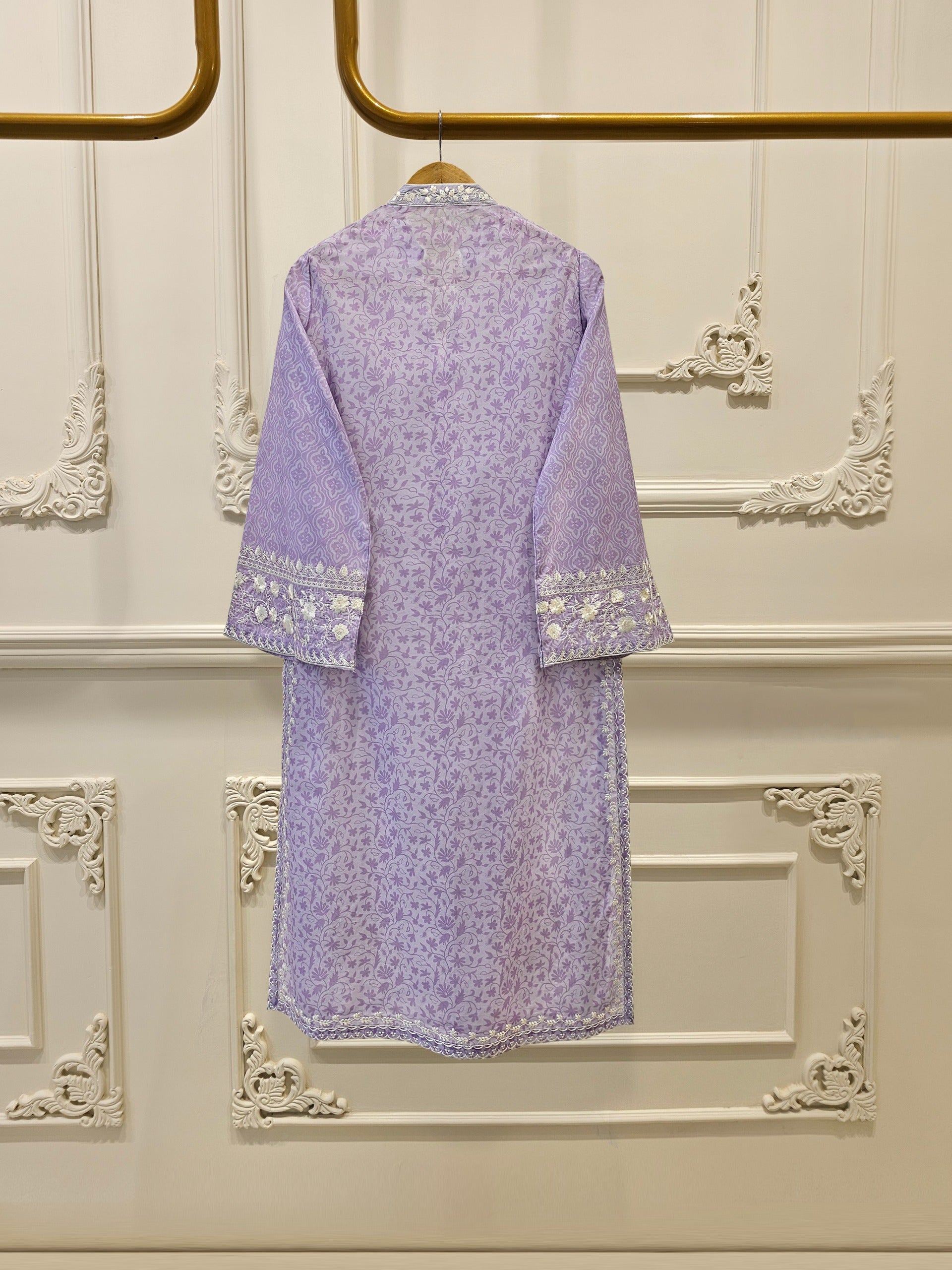 2 Piece - Digital Printed Embroidered Lawn Suit S111612 - Image 4