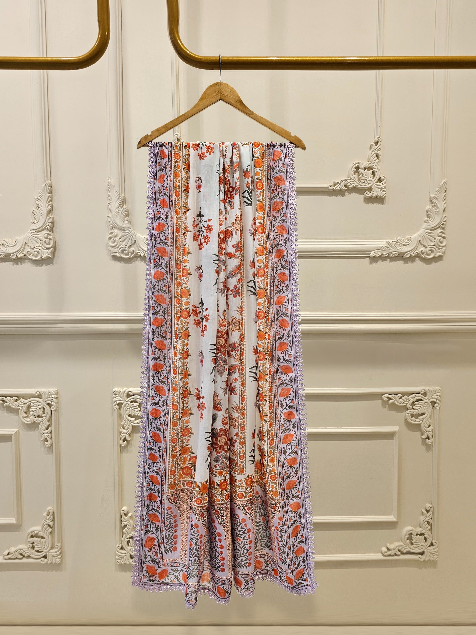 2 Piece - Digital Printed Embroidered Lawn Suit S111612 - Image 7