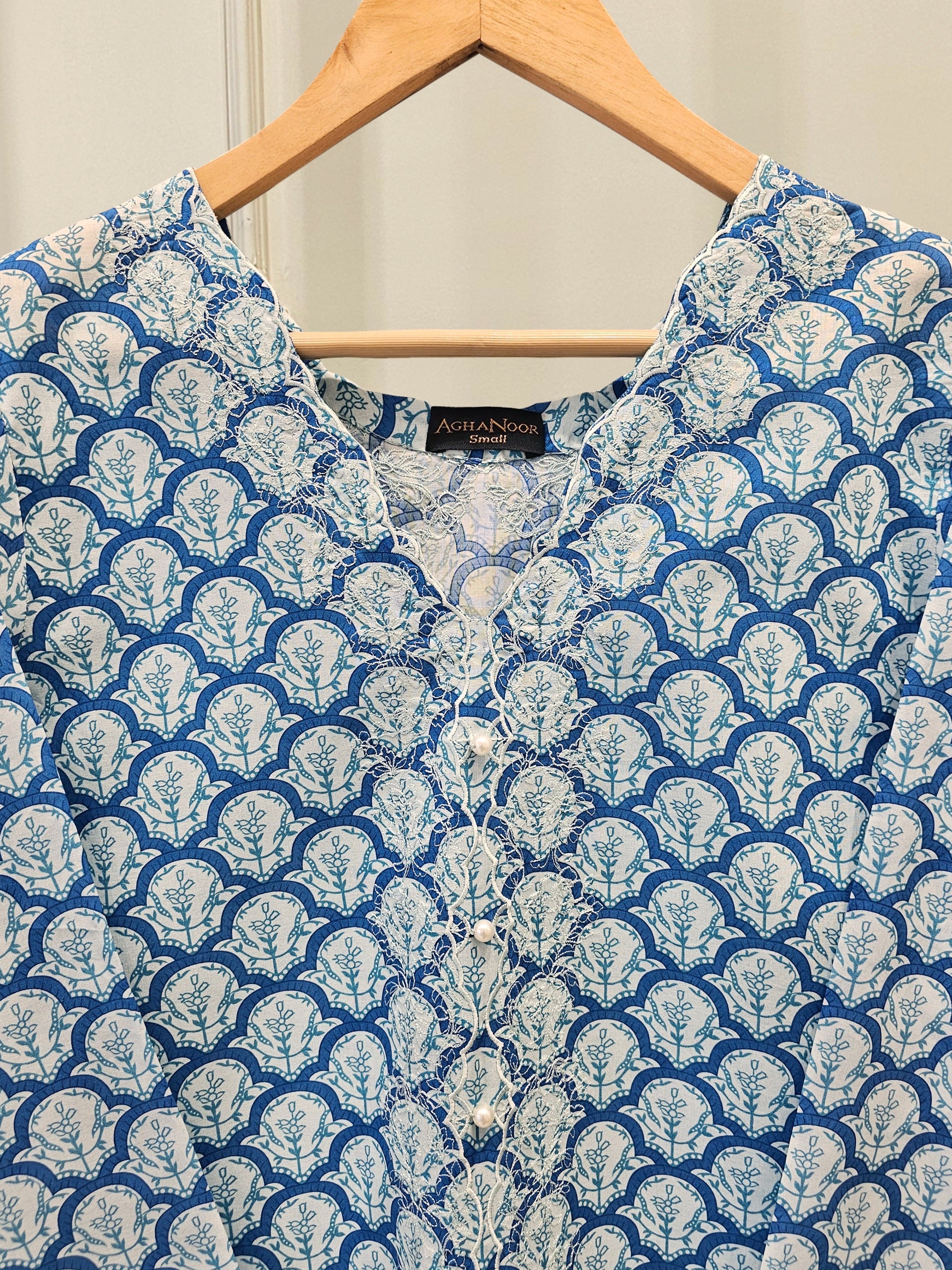 2 Piece - Digital Printed Embroidered Lawn Suit S111647 - Image 3