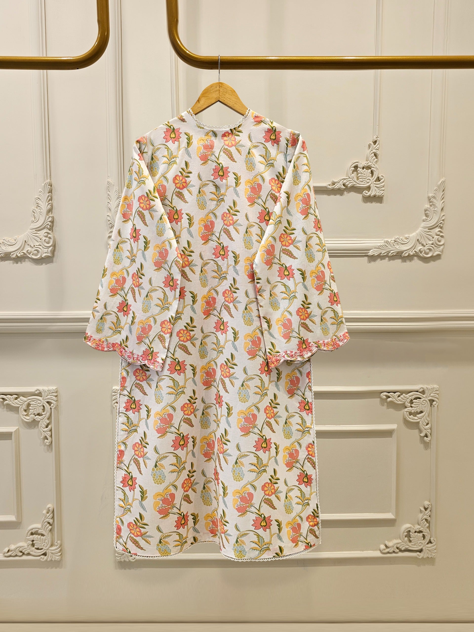 2 Piece - Digital Printed Embroidered Lawn Suit S111717 - Image 5