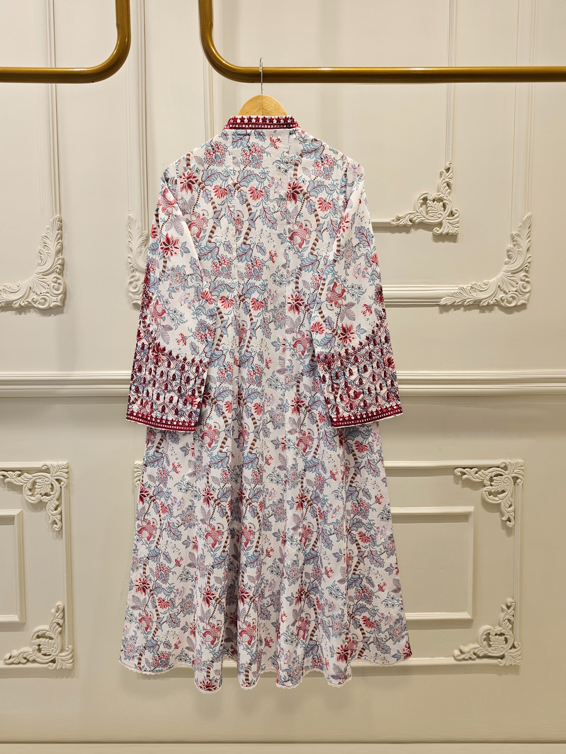 2 Piece - Digital Printed Embroidered Lawn Suit S111734 - Image 5