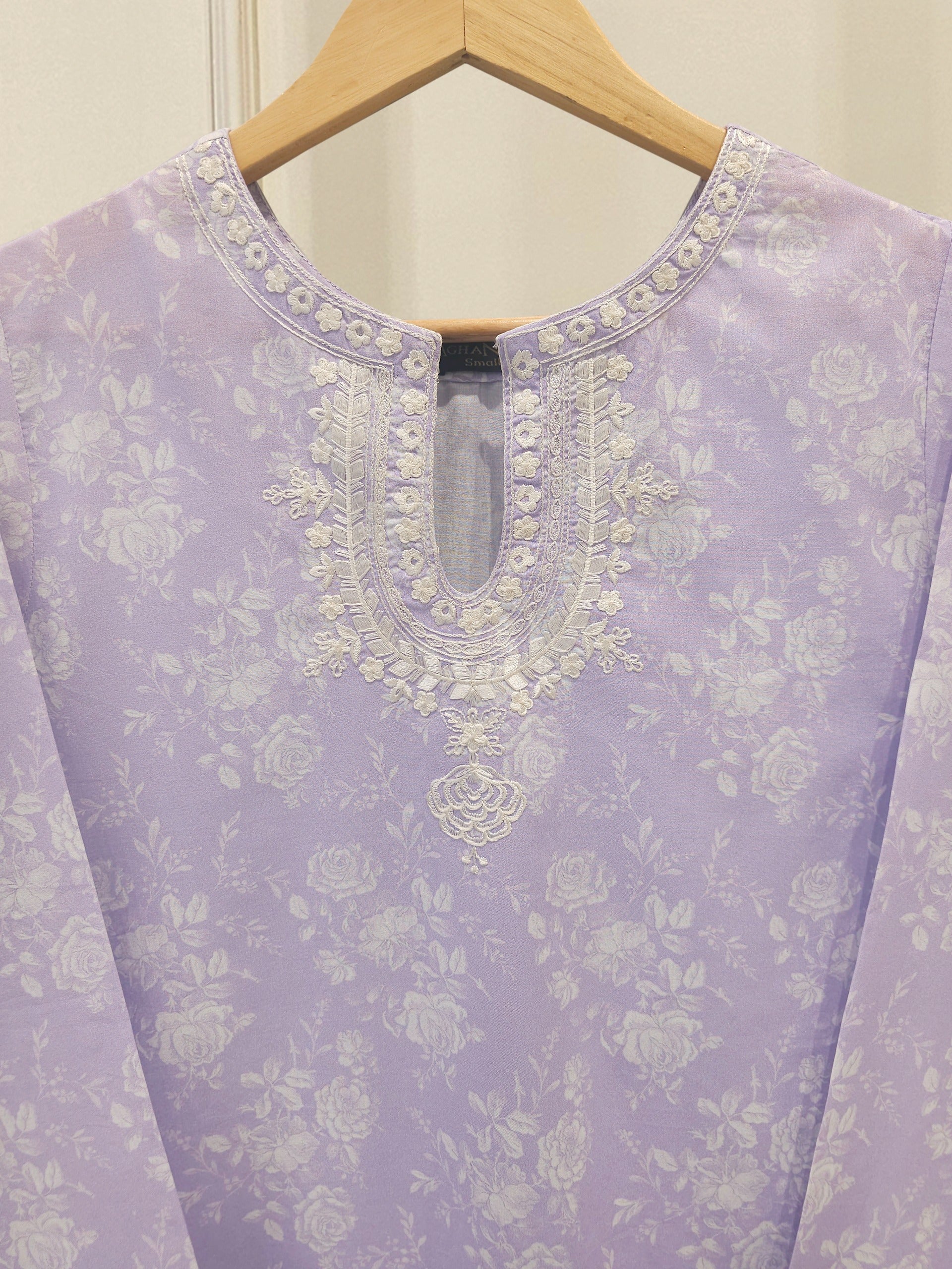 2 Piece - Digital Printed Embroidered Lawn Suit S112322 - Image 2