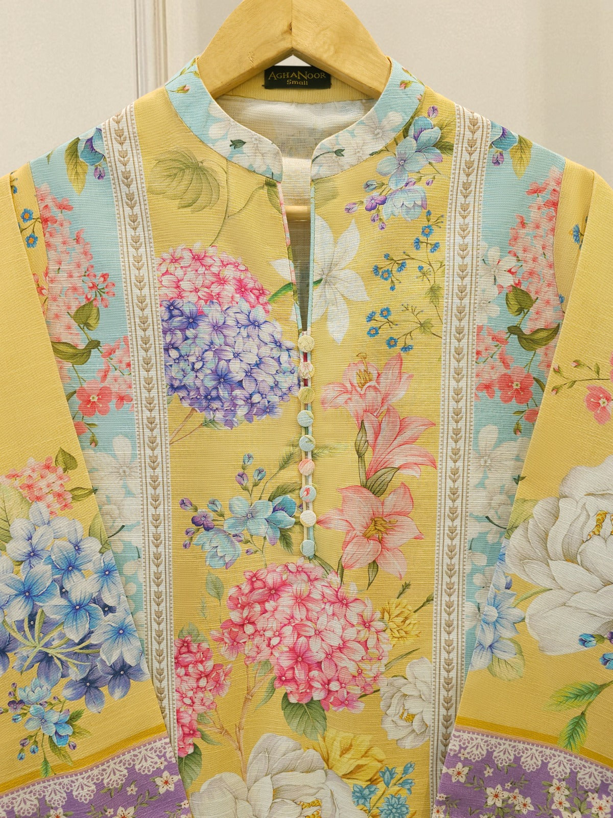 2 Piece - Digital Printed Khaddar Suit S112388 - Image 2