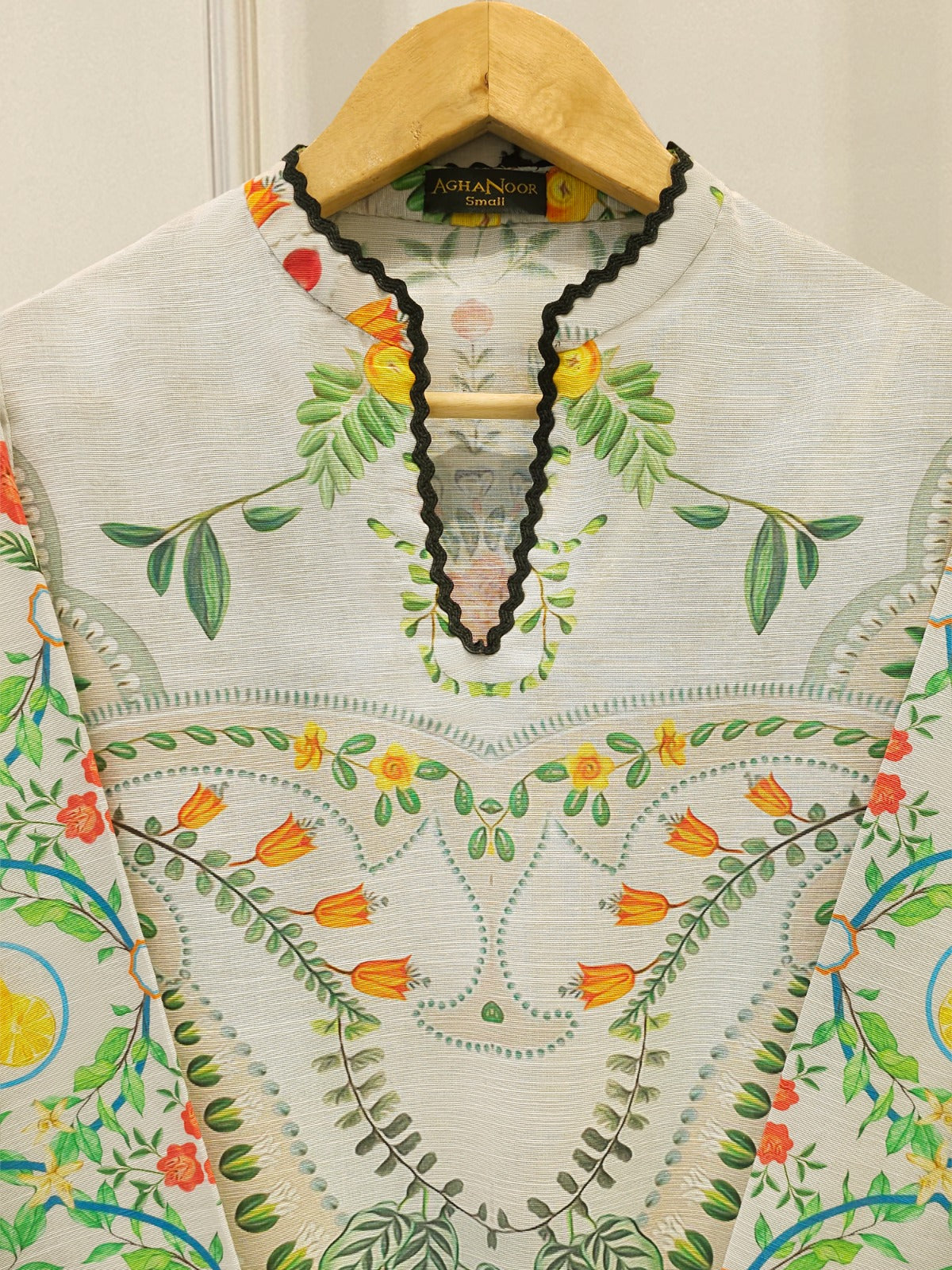 2 Piece - Digital Printed Khaddar Suit S112491 - Image 2