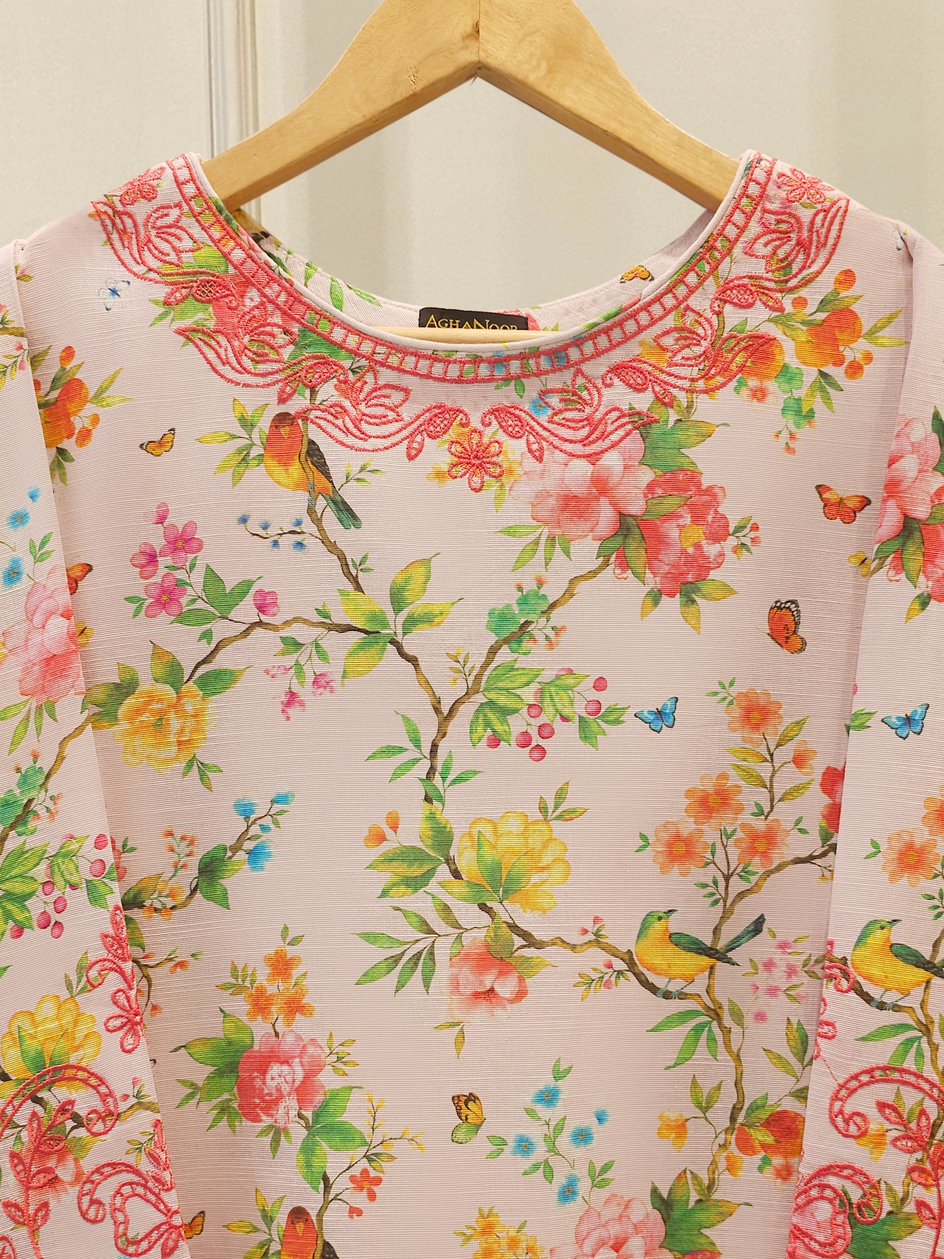 2 Piece - Digital Printed  Khaddar Suit S112562 - Image 2