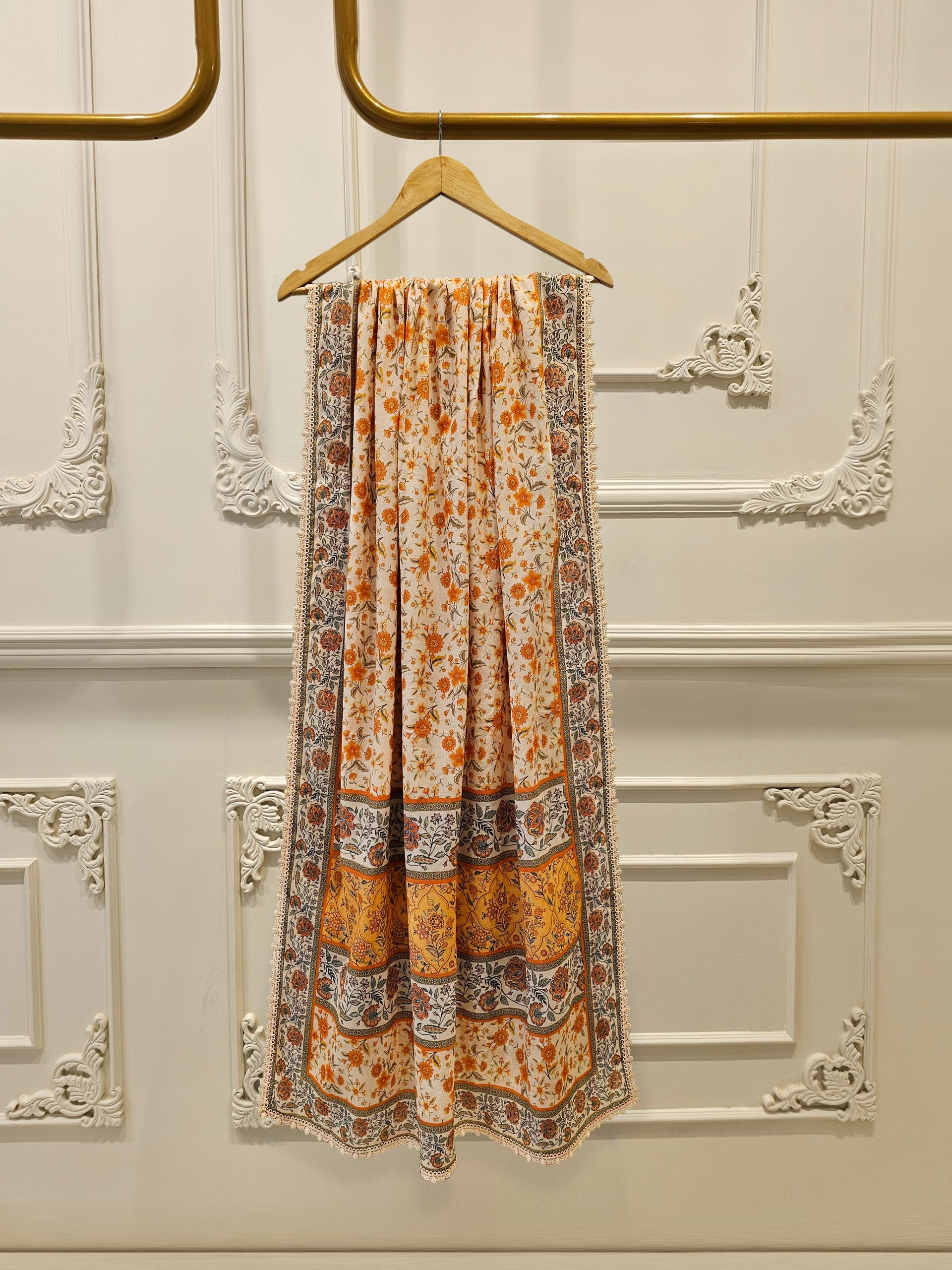 2 Piece - Digital Printed Lawn Suit S111636 - Image 5