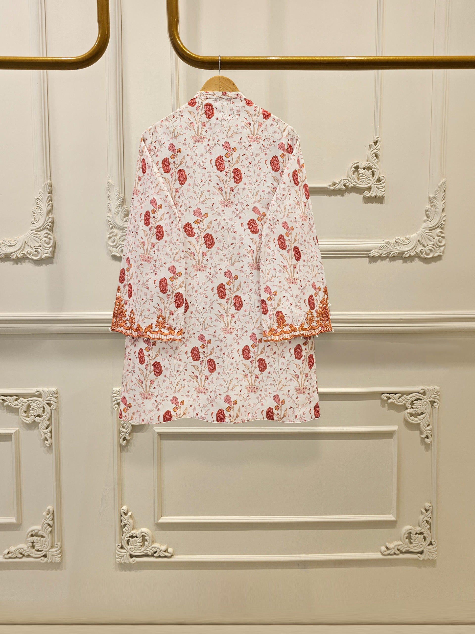 2 Piece - Digital Printed Lawn Suit S111800 - Image 2