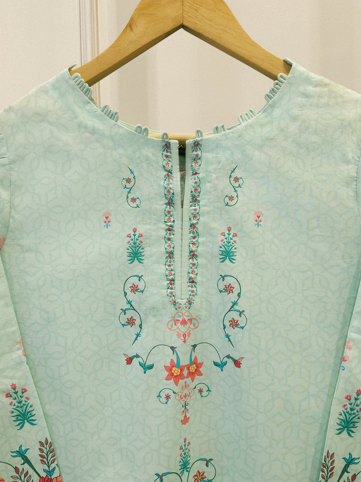 2 Piece - Digital Printed Lawn Suit S112069 - Image 2
