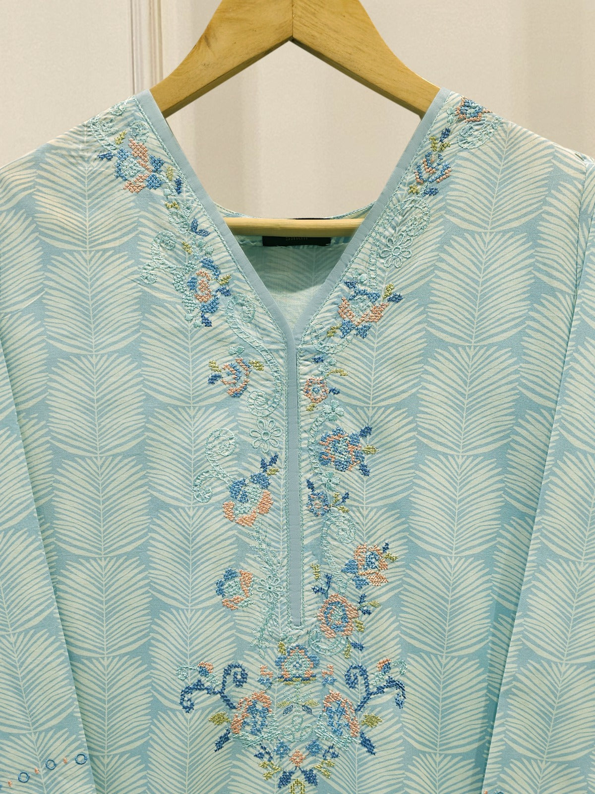 2 Piece - Digital Printed Lawn Suit S112146 - Image 2