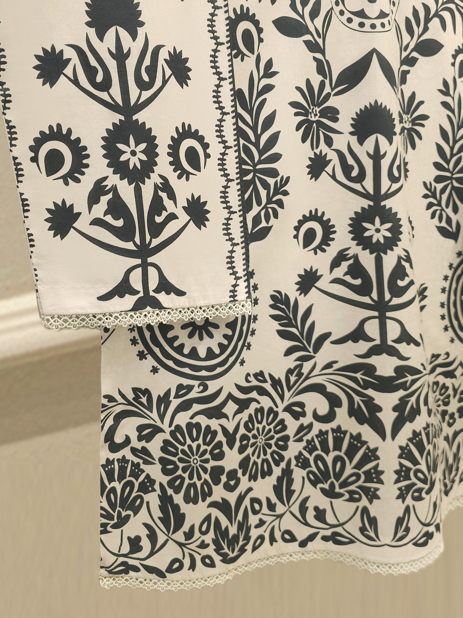 2 Piece - Digital Printed Lawn Suit S112197 - Image 3