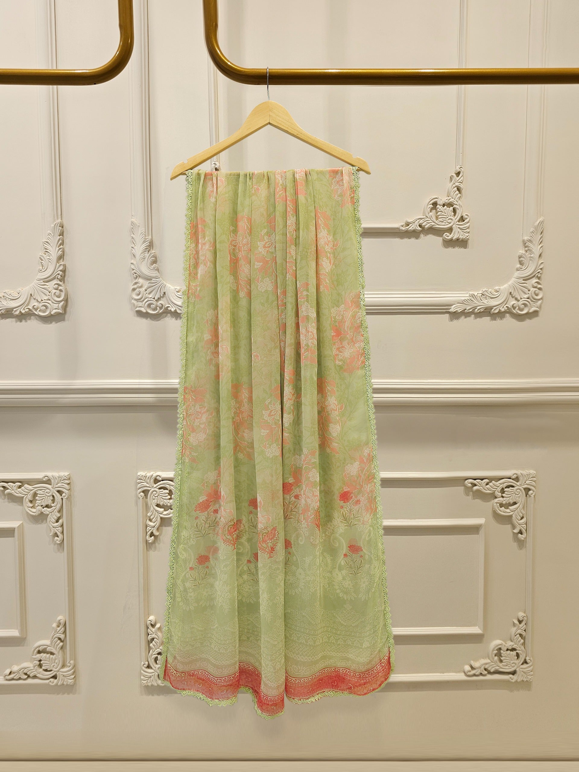 2 Piece - Digital Printed Lawn Suit S112246 - Image 7