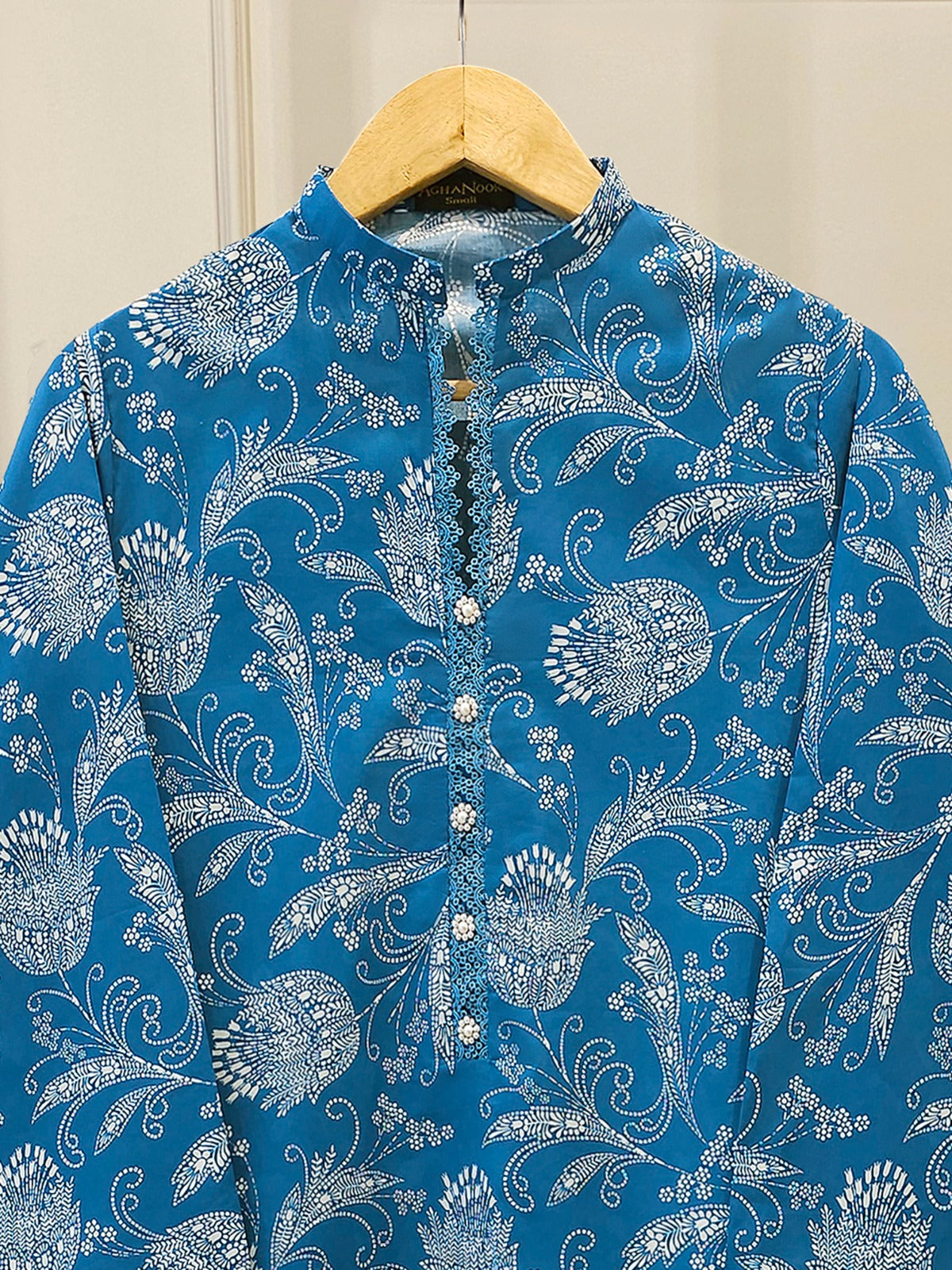 2 Piece - Digital Printed Lawn Suit S112270 - Image 2