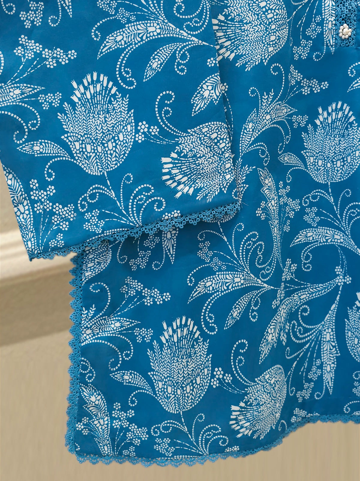 2 Piece - Digital Printed Lawn Suit S112270 - Image 3