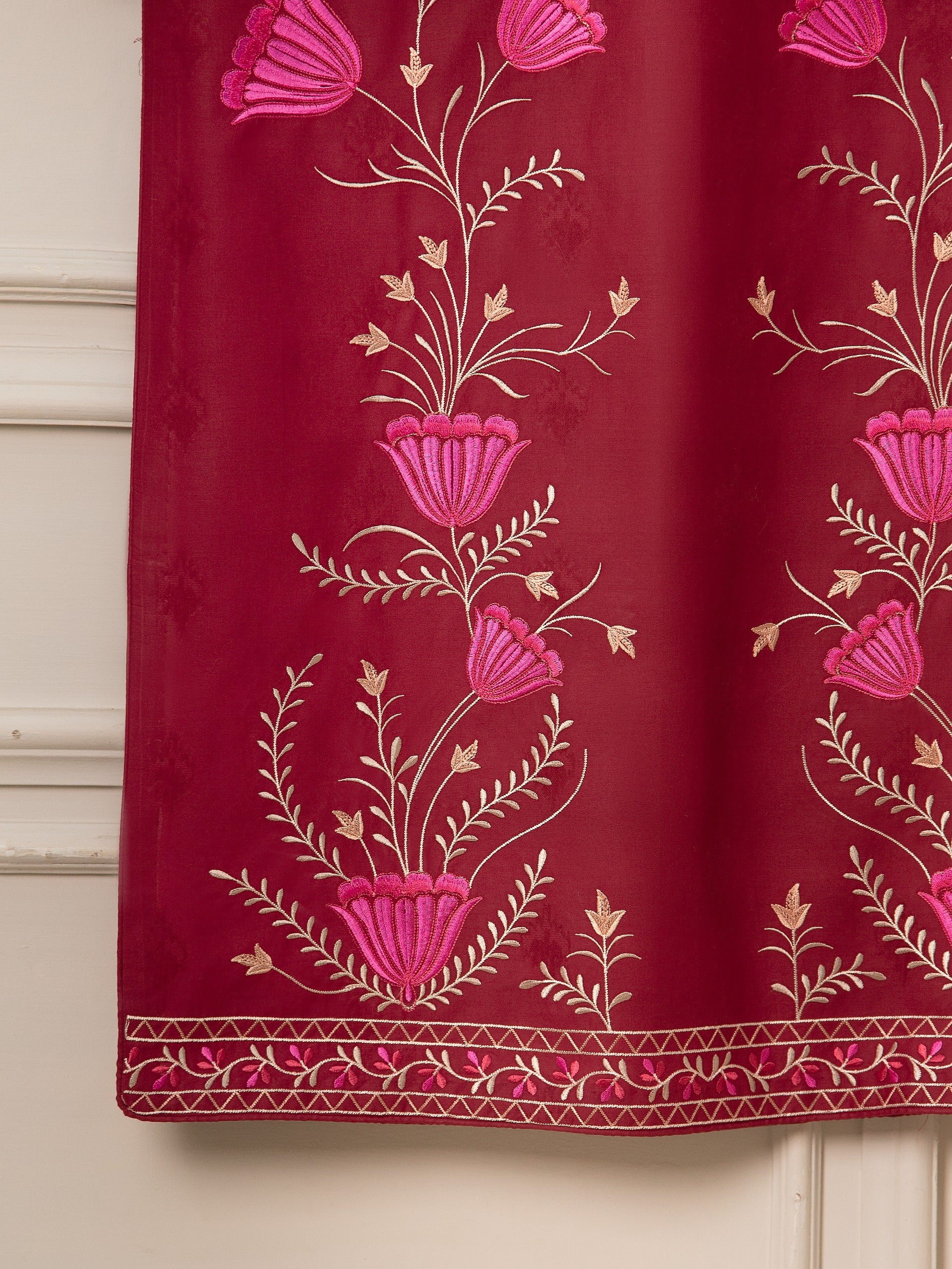 2 Piece - Embroidered Jacquard Suit S111528 - Image 4