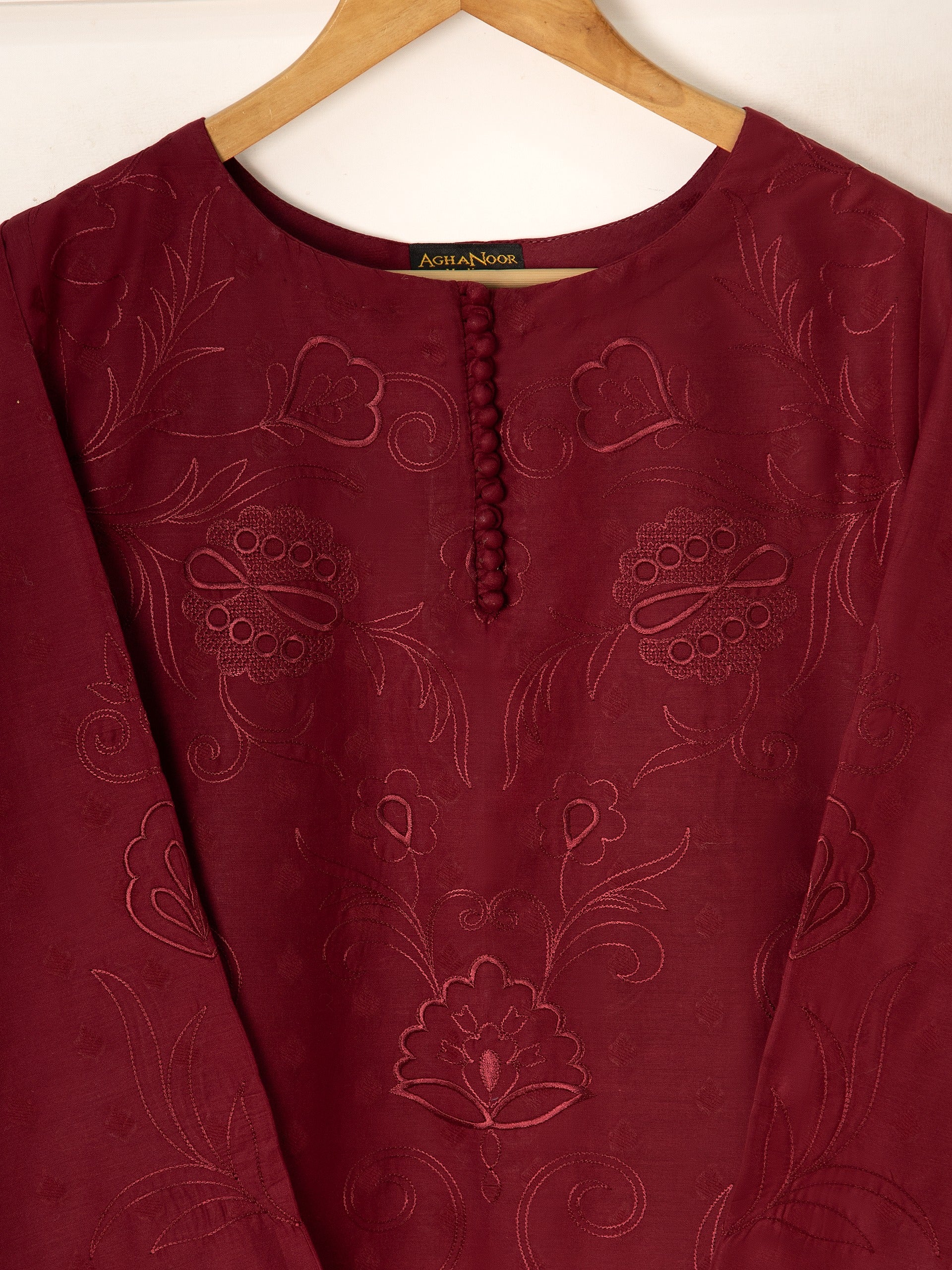 2 Piece - Embroidered Jacquard Suit S111548 - Image 2