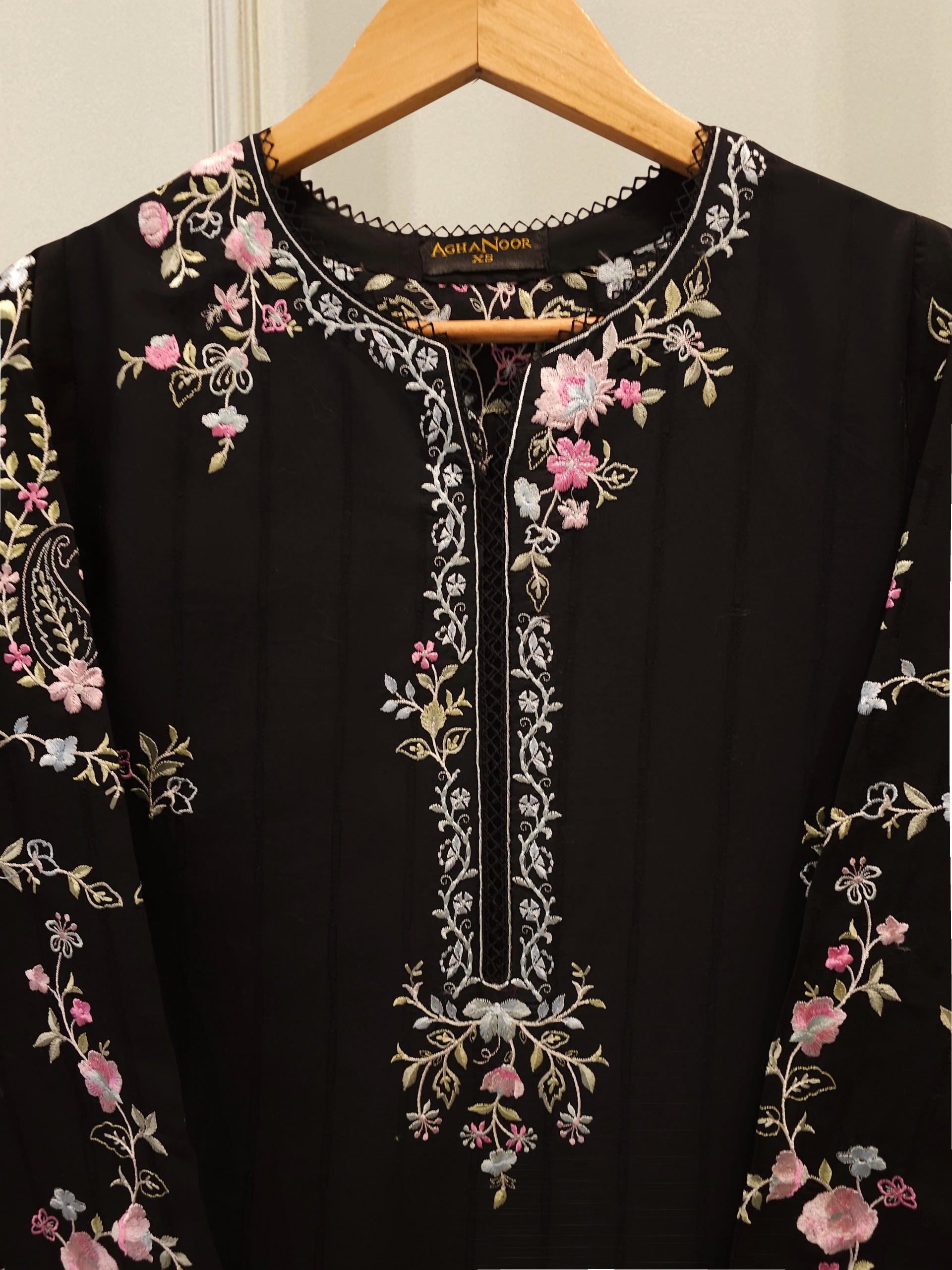 2 Piece - Embroidered Jacquard Suit  S113060 - Image 2