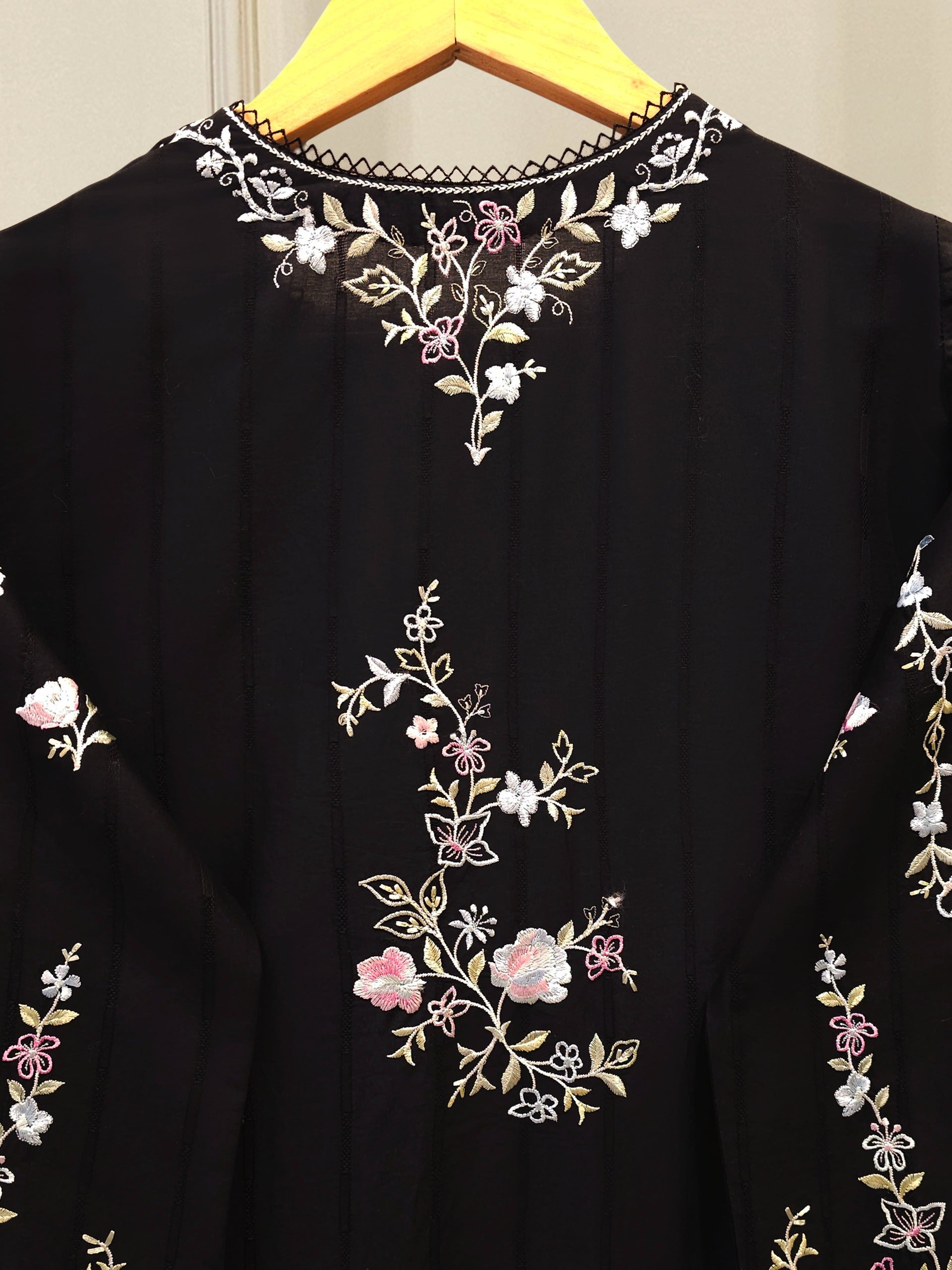 2 Piece - Embroidered Jacquard Suit  S113060 - Image 4
