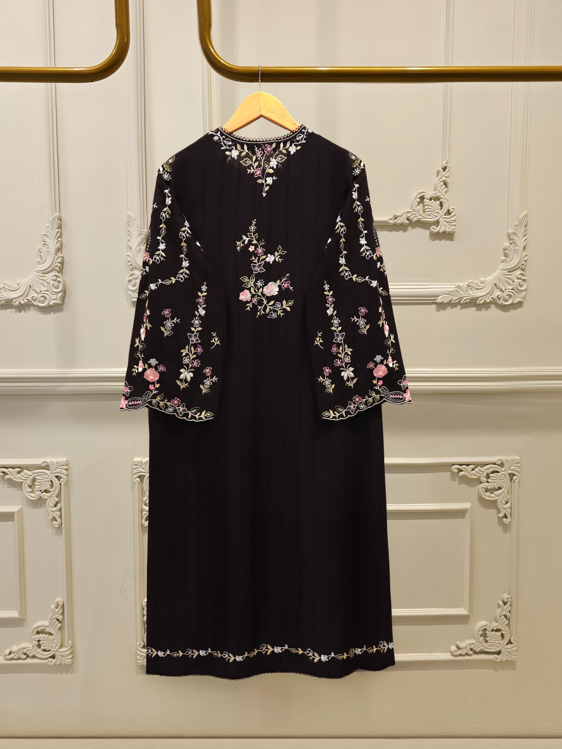 2 Piece - Embroidered Jacquard Suit  S113060 - Image 5