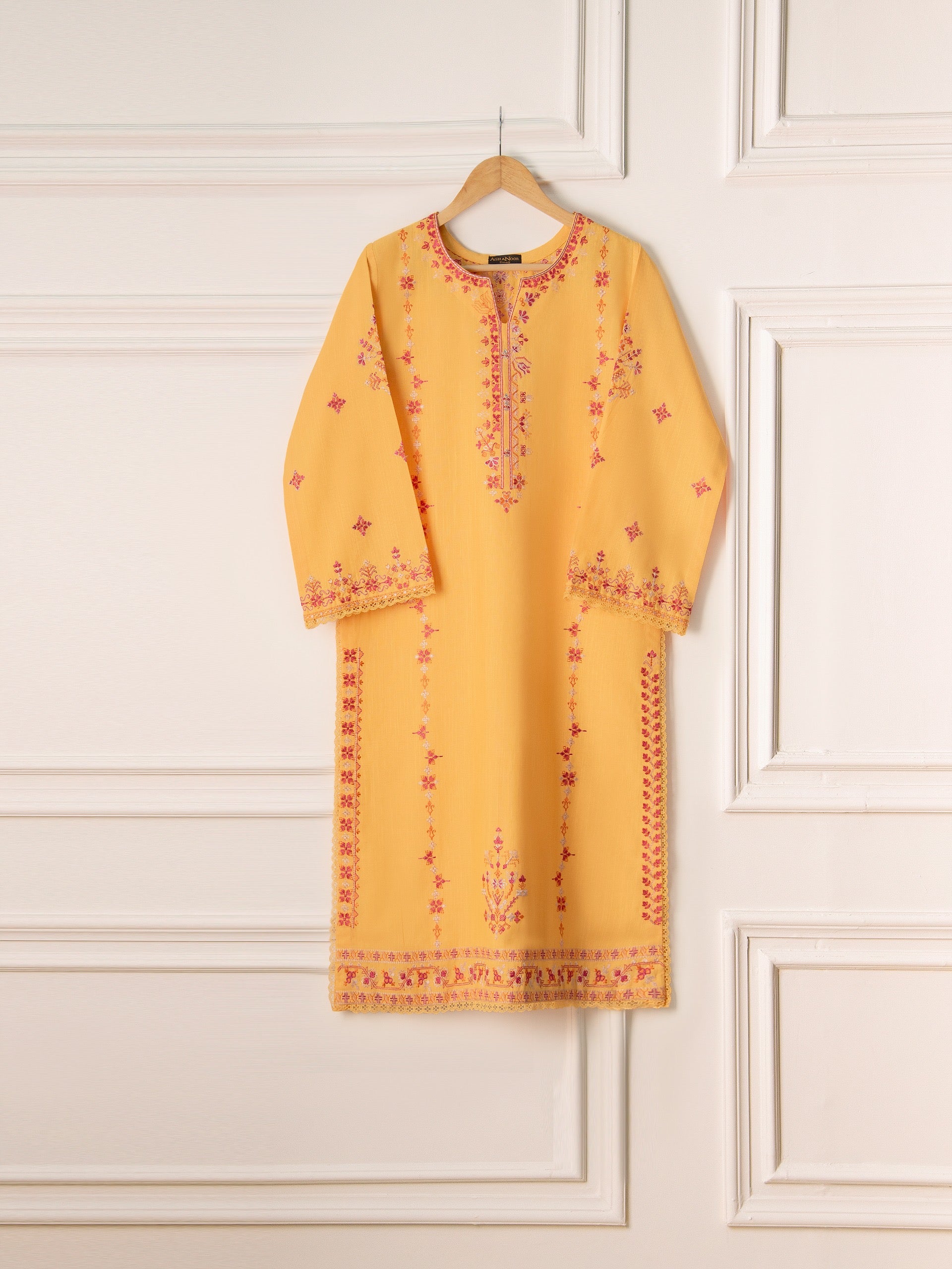 2 Piece - Embroidered Khaddar Suit S110728