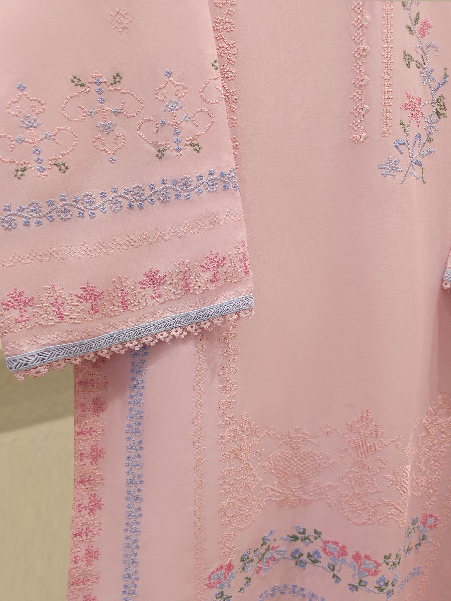 2 Piece - Embroidered Lawn Suit S111891 - Image 3
