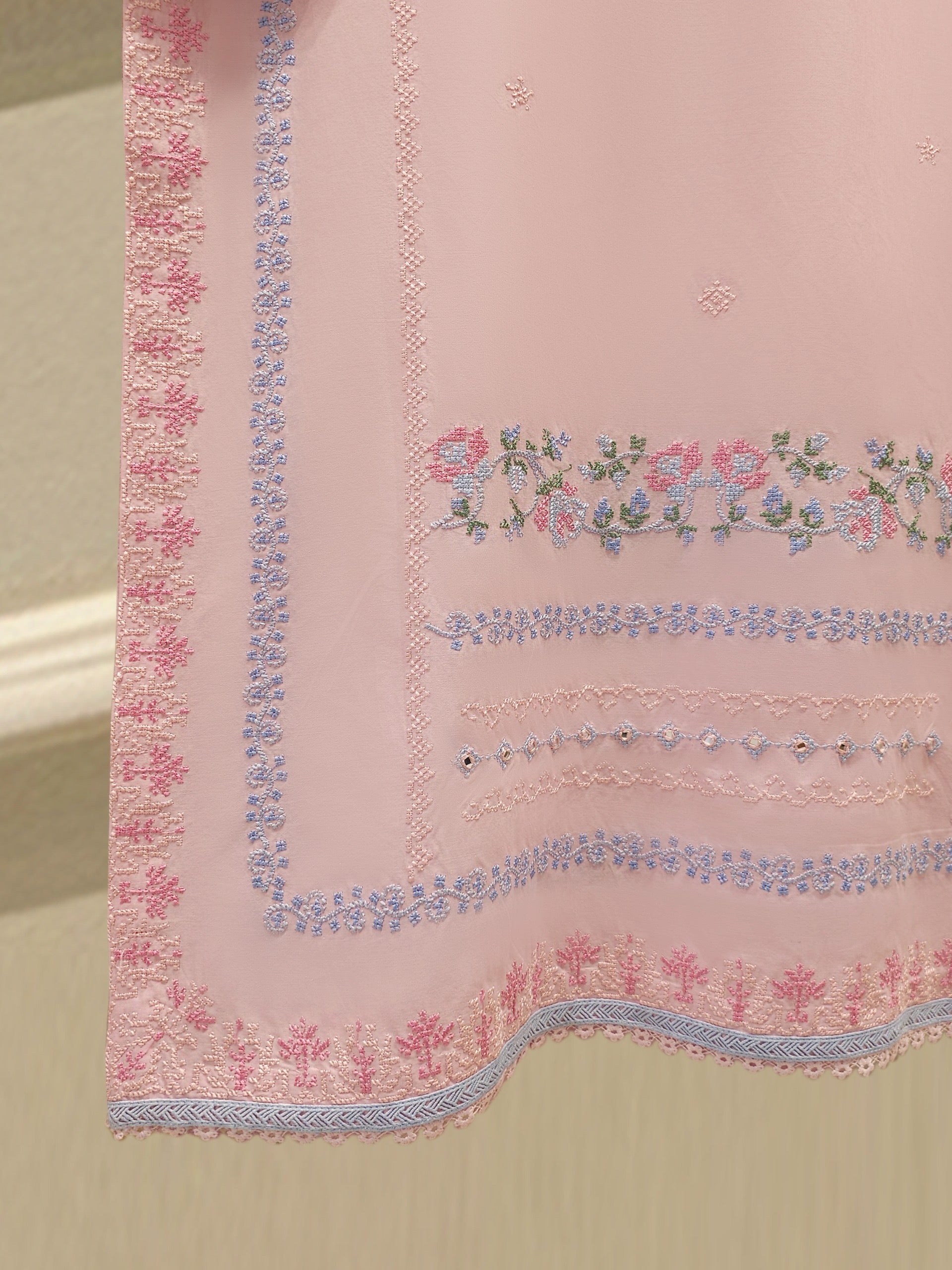 2 Piece - Embroidered Lawn Suit S111891 - Image 6
