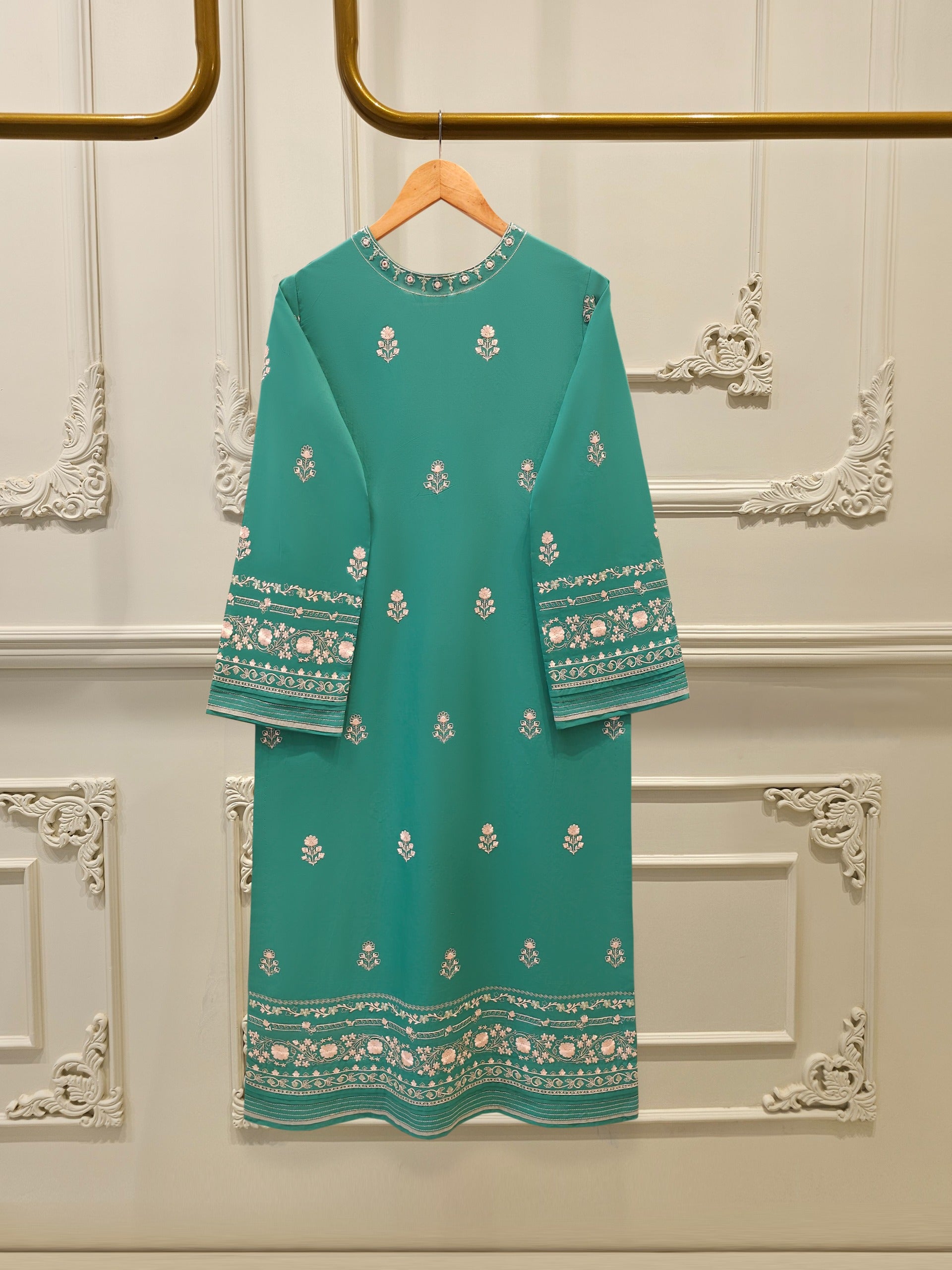 2 Piece - Embroidered Lawn Suit S111897 - Image 4