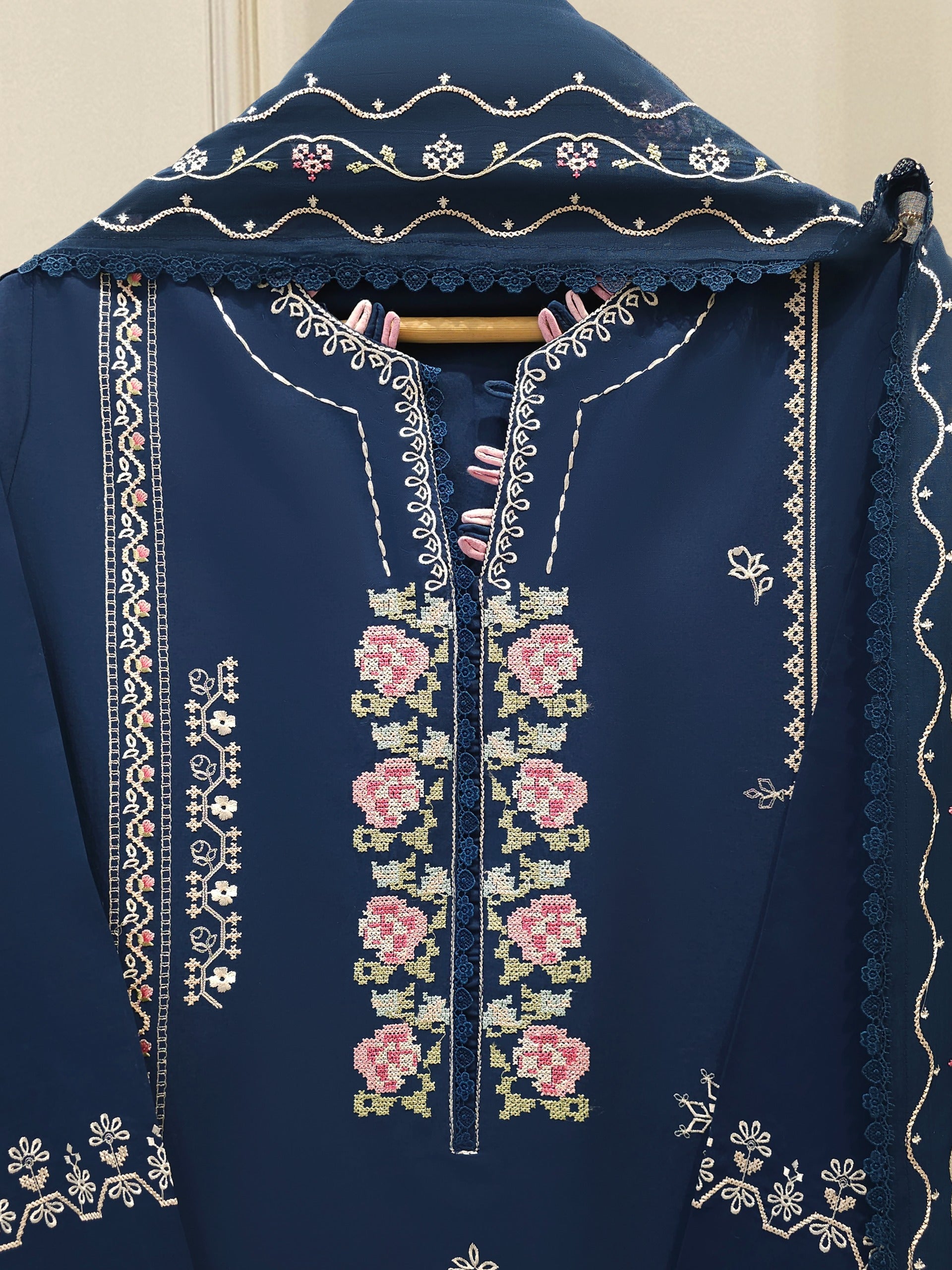 2 Piece - Embroidered Lawn Suit S111907 - Image 3
