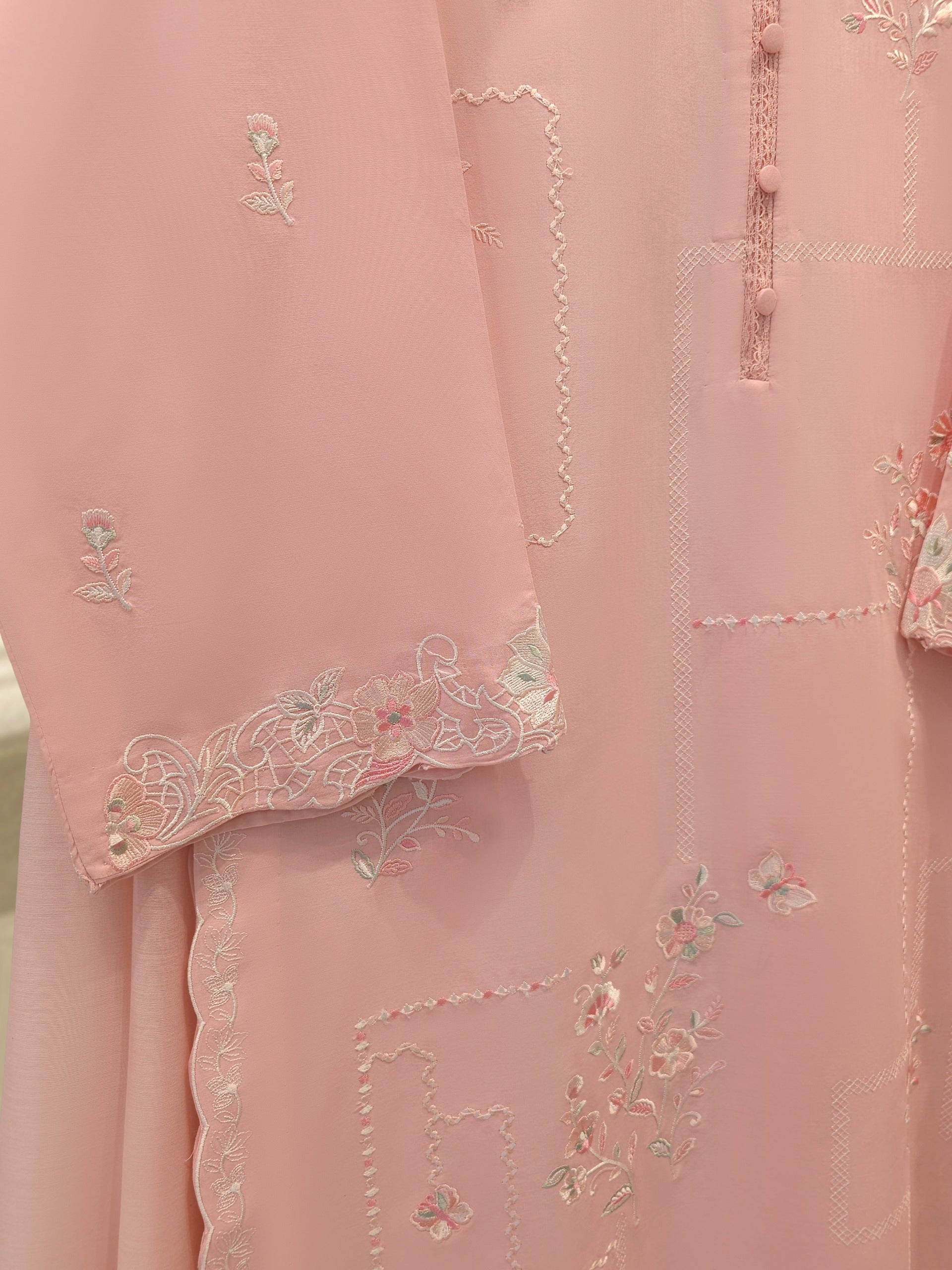 2 Piece - Embroidered Lawn Suit S111912 - Image 3