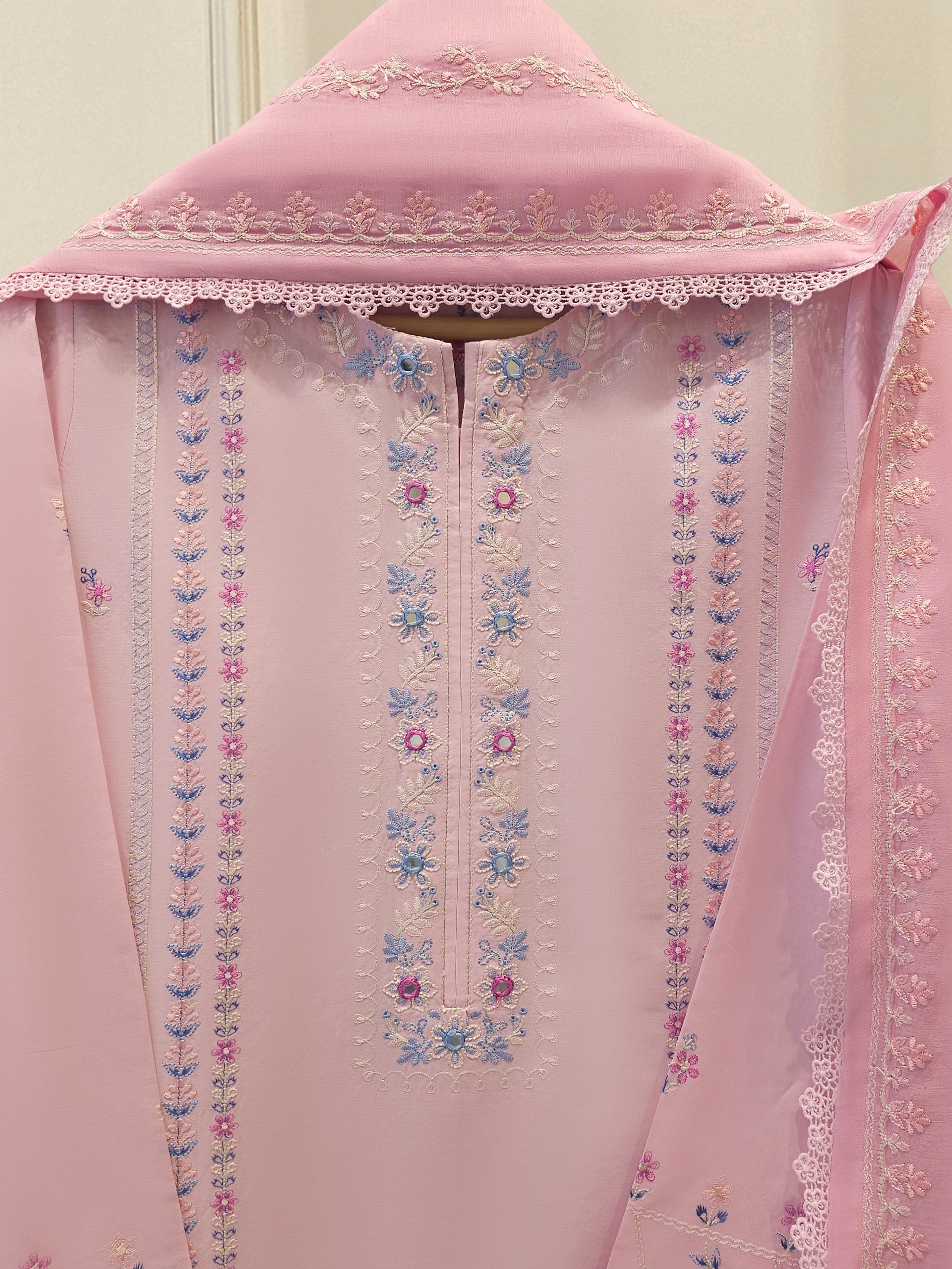 2 Piece - Embroidered Lawn Suit S111961 - Image 2