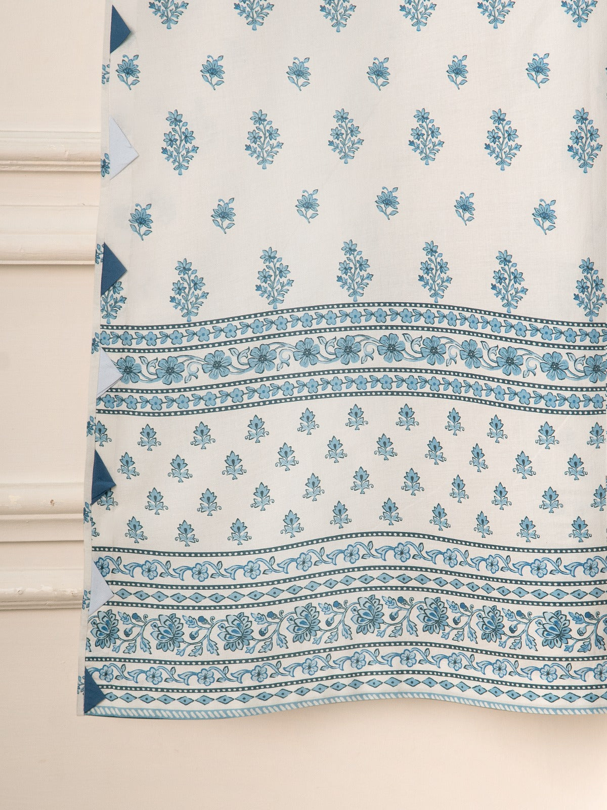 2 Piece - Embroidered Printed Cambric Suit S111133 - Image 5
