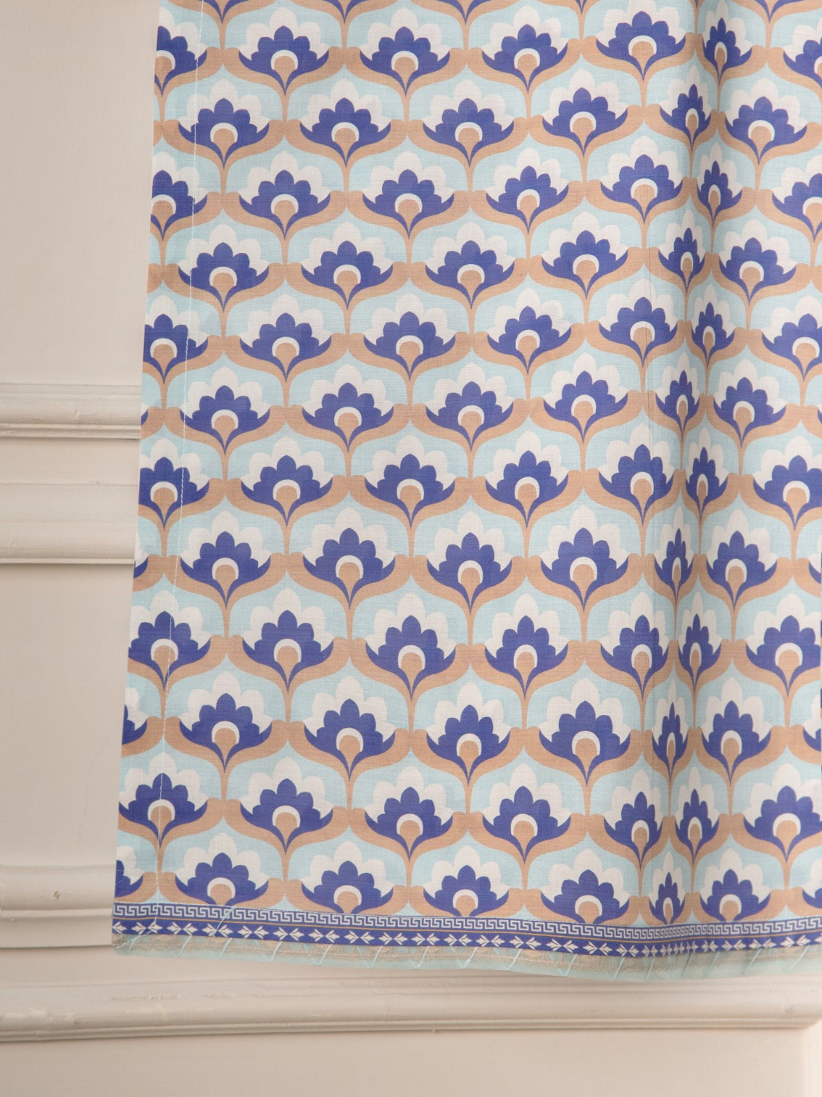 2 Piece - Embroidered Printed Cambric Suit S110952 - Image 5