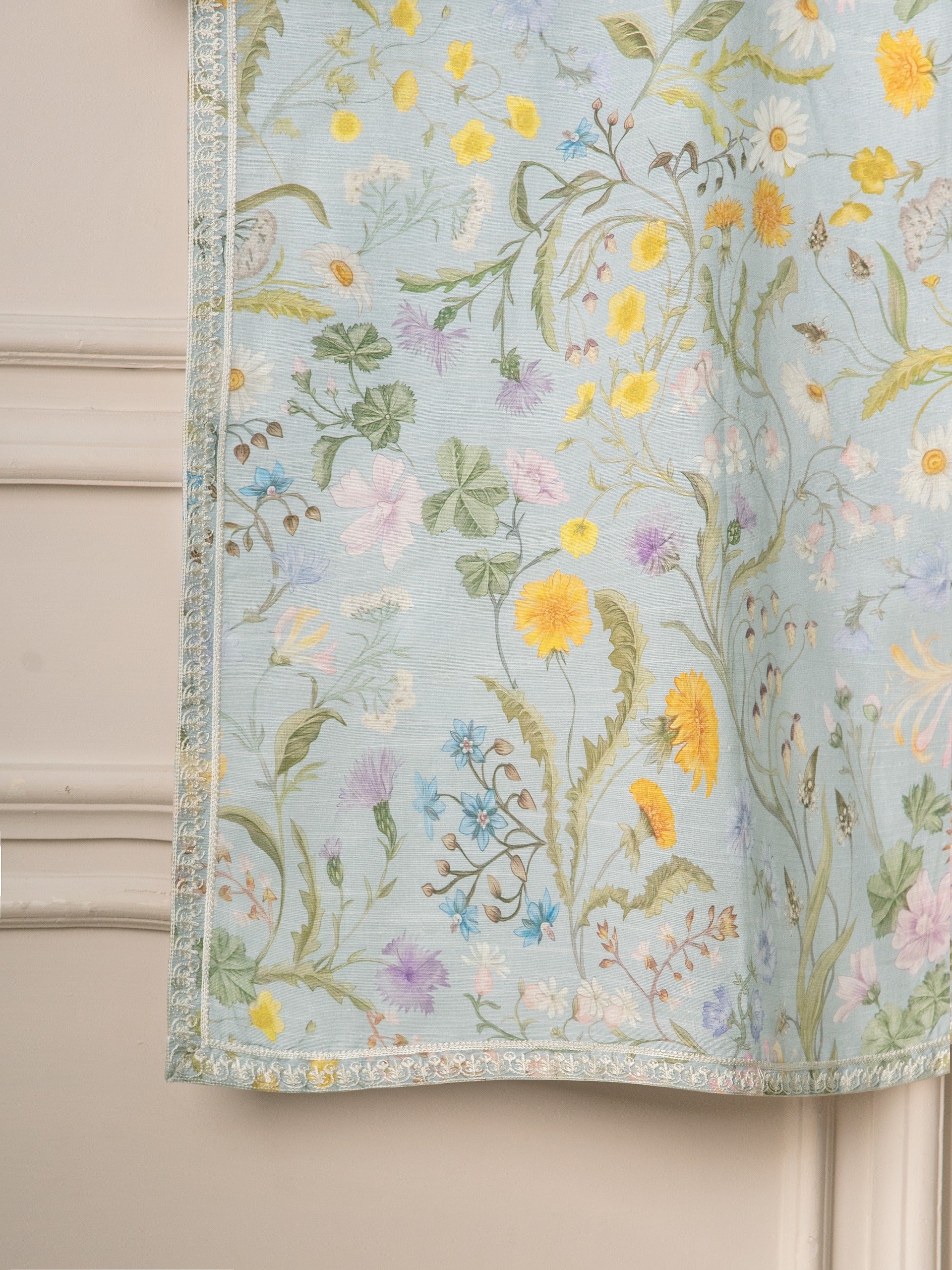 2 Piece - Embroidered Printed Khaddar Suit S110925 - Image 4
