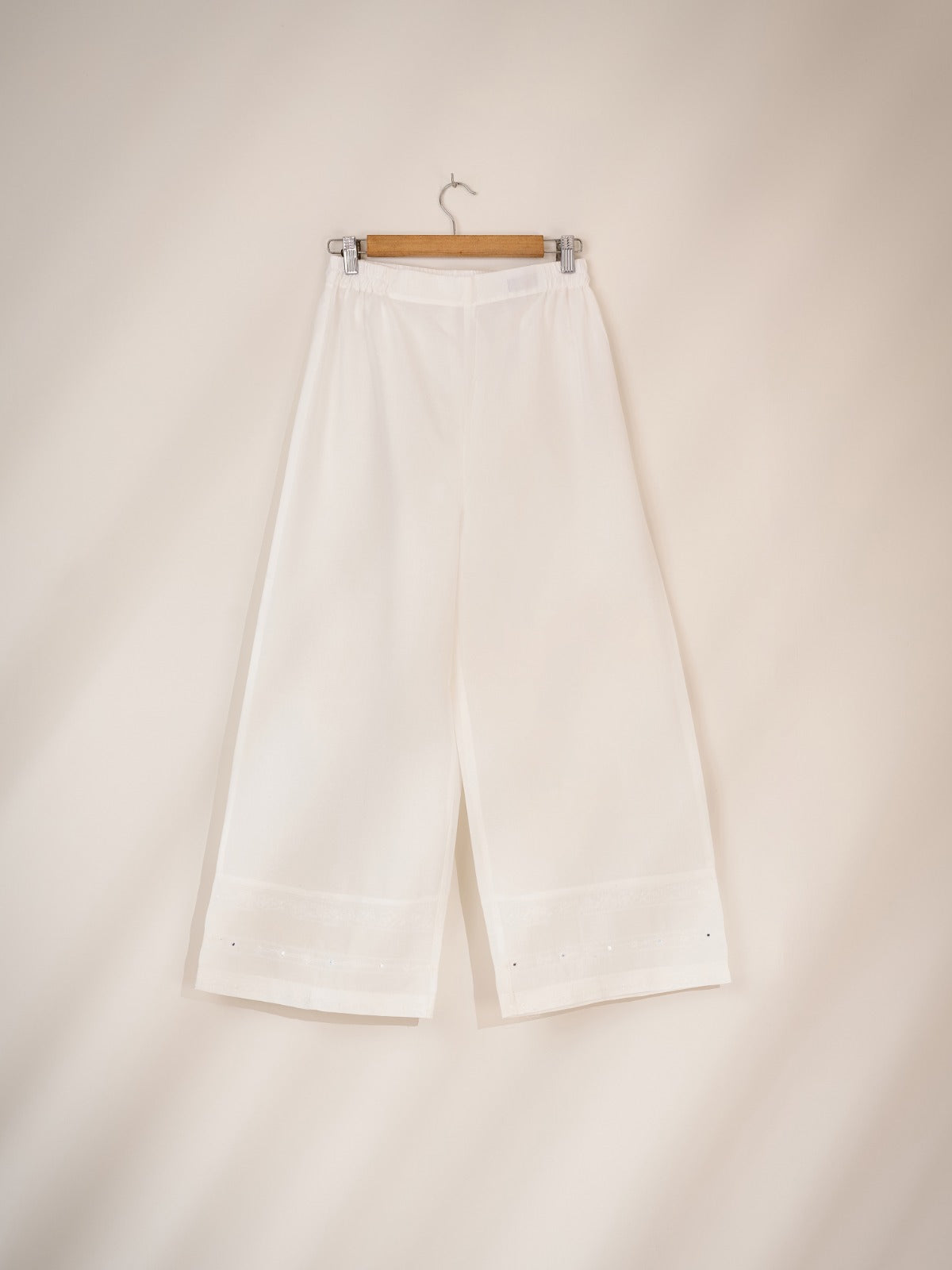 2 Piece - Embroidered Pure Swiss Voile Suit S110291 - Image 3