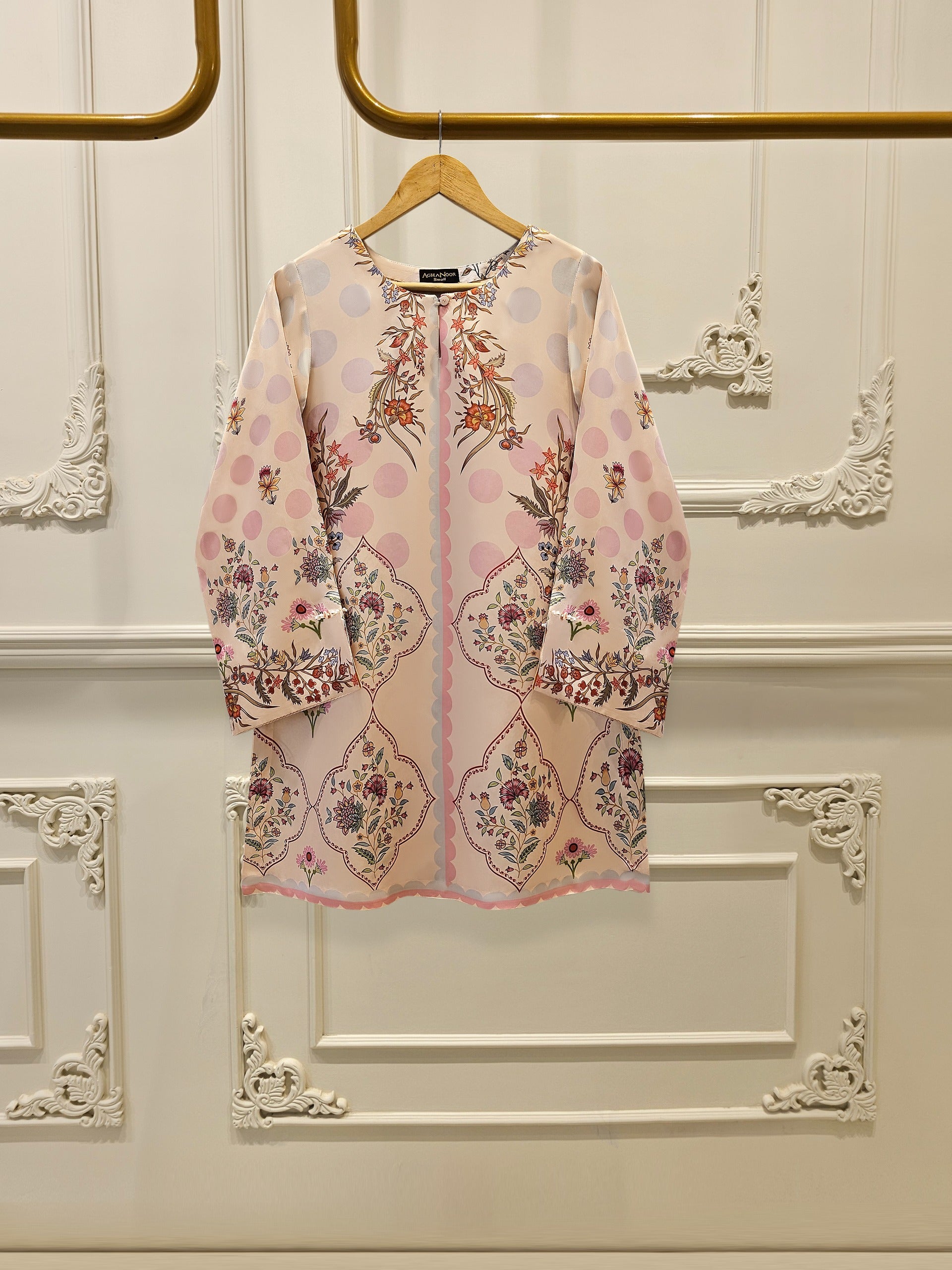 2 Piece- Printed Silk Co-ord Set S111881