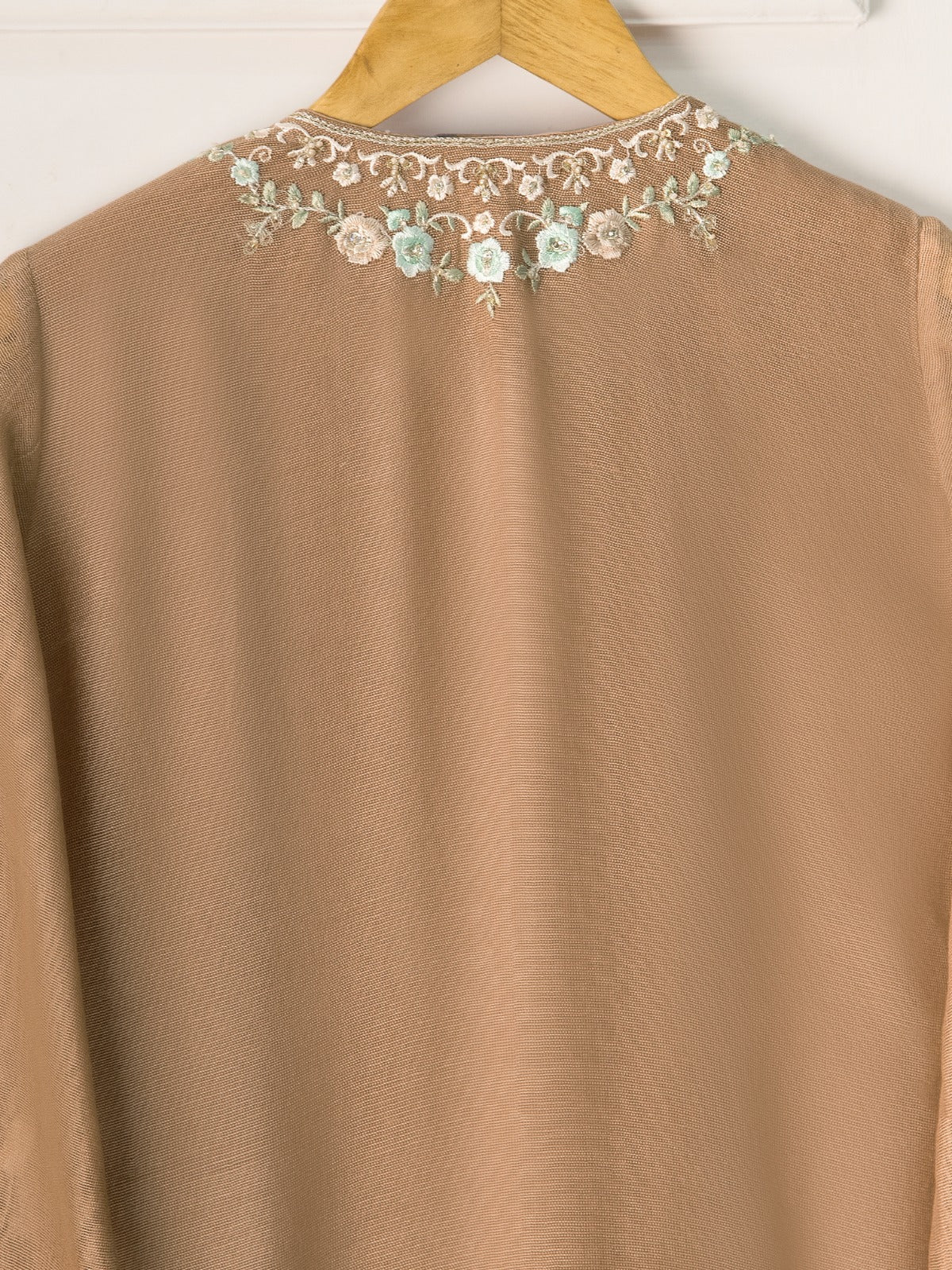 2 Piece- Pure Cotton Net Embroidered Suit S110762 - Image 6