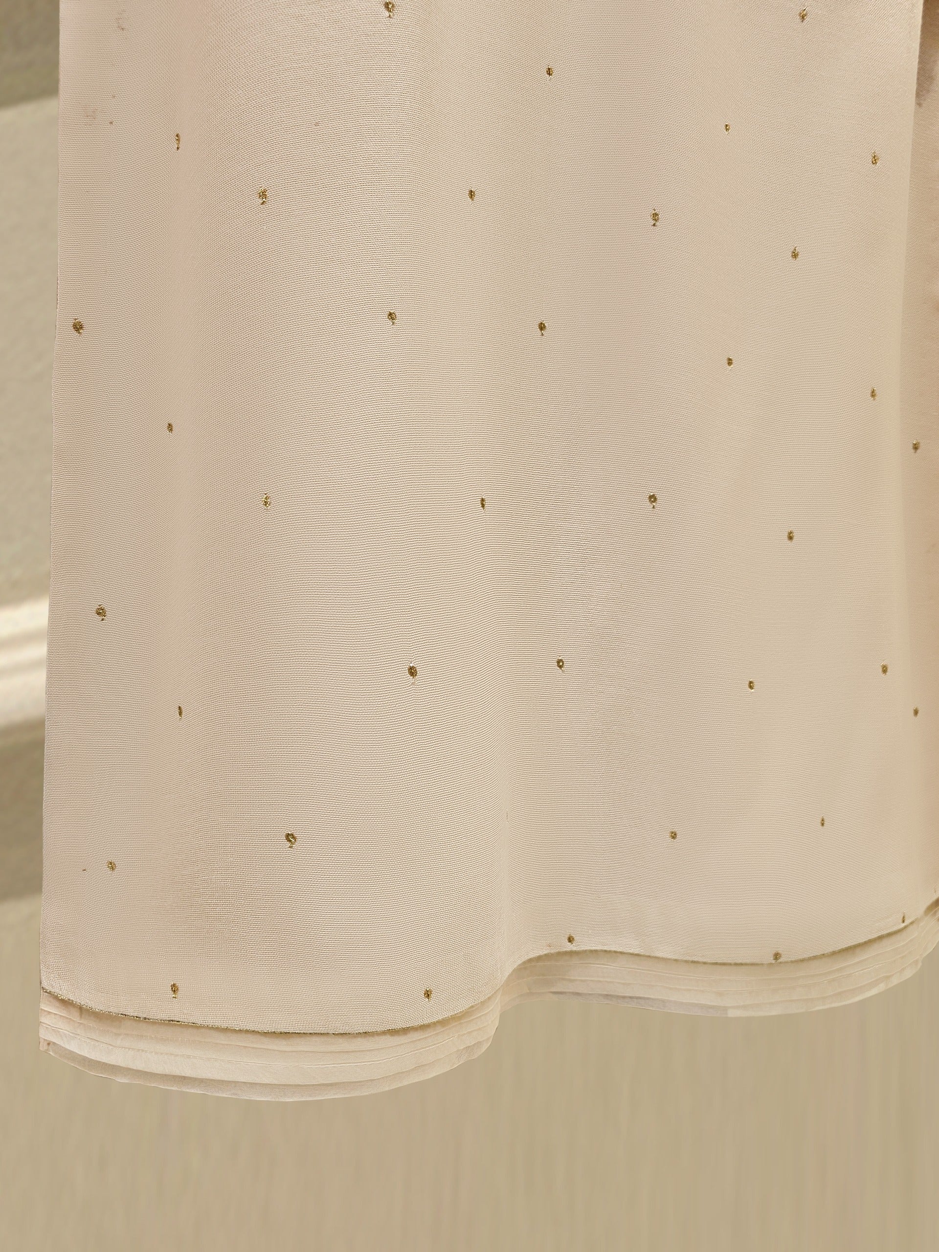 2 Piece - Pure Cotton Net Embroidered Suit S111714 - Image 5