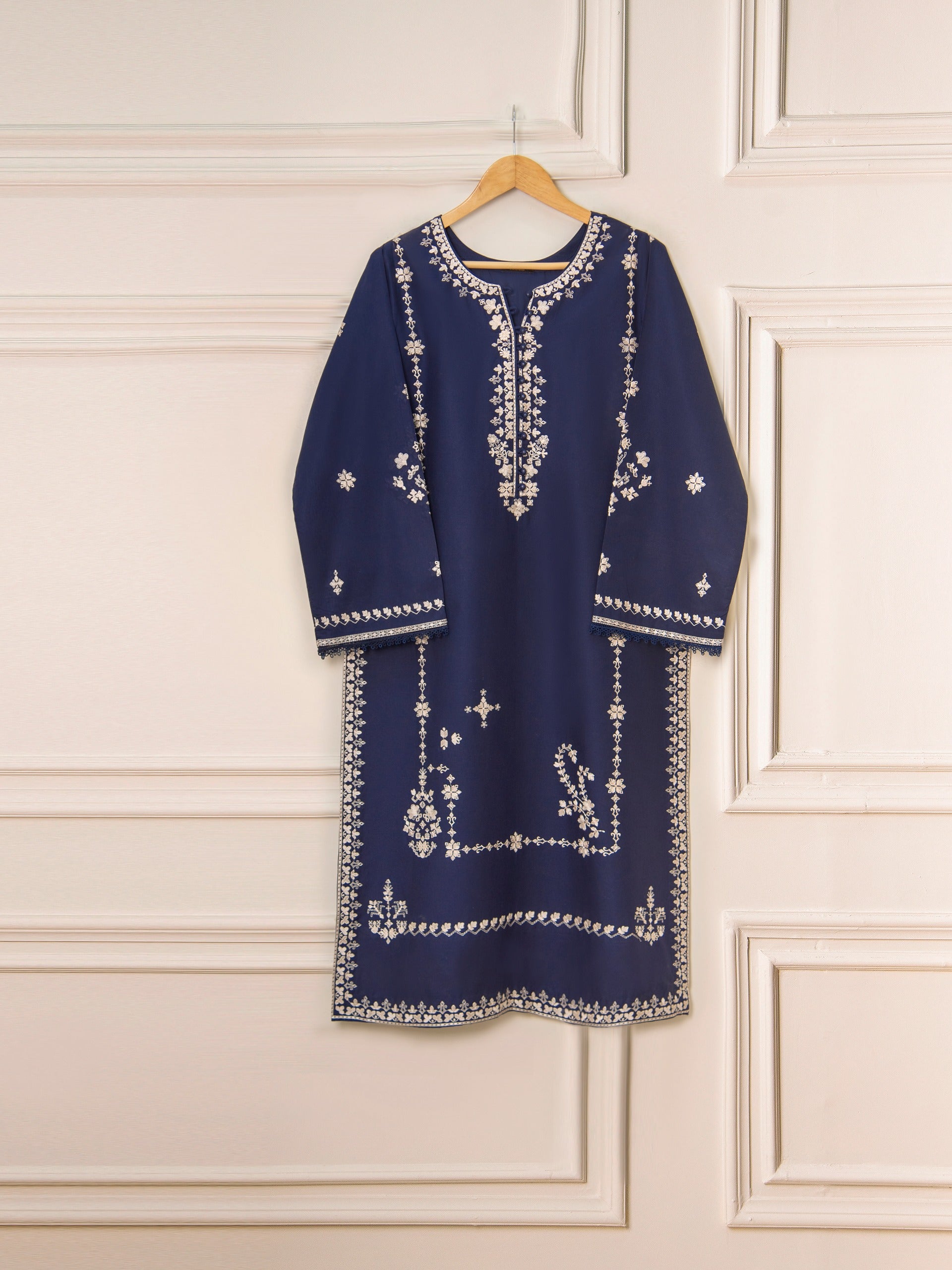 2 Piece - Pure Embroidered Cambric Suit S111307